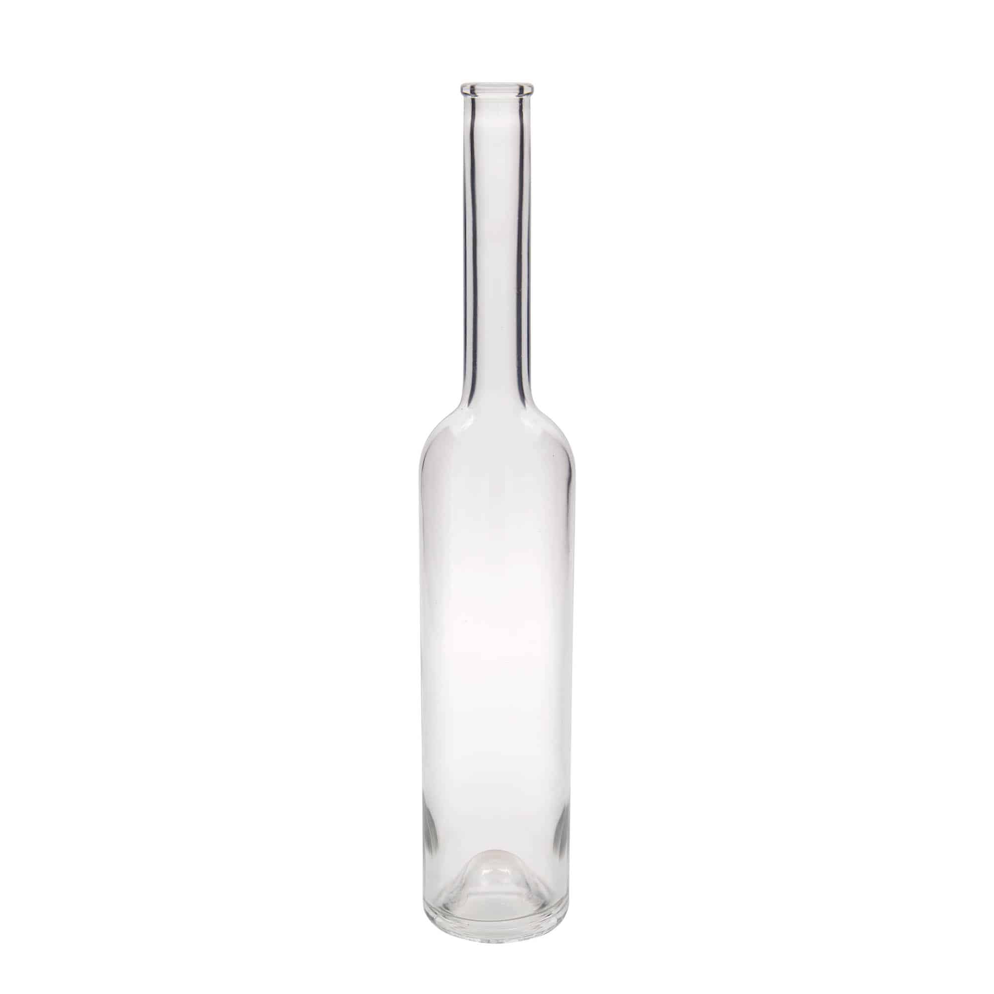 Glazen fles 'Platina', 500 ml, monding: kurk Glazen fles 'Platina', 500 ml, monding: kurk