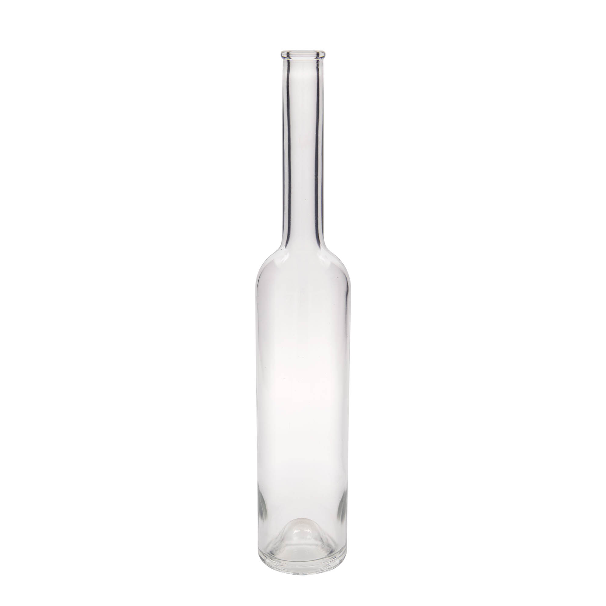 Glazen fles 'Platina', 500 ml, monding: kurk