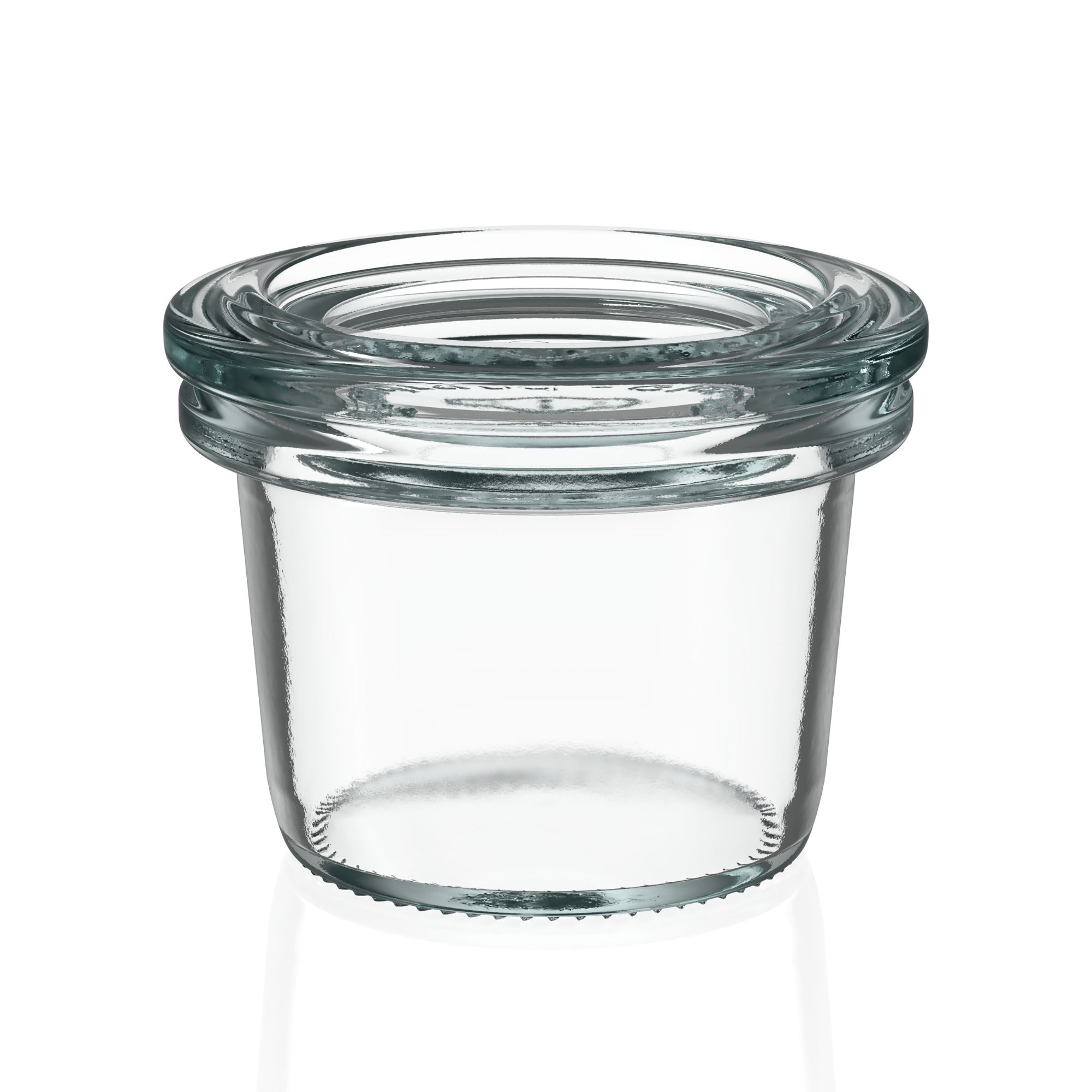 Verrine WECK 35 ml, bouchage: bords arrondis Verrine WECK 35 ml, bouchage: bords arrondis