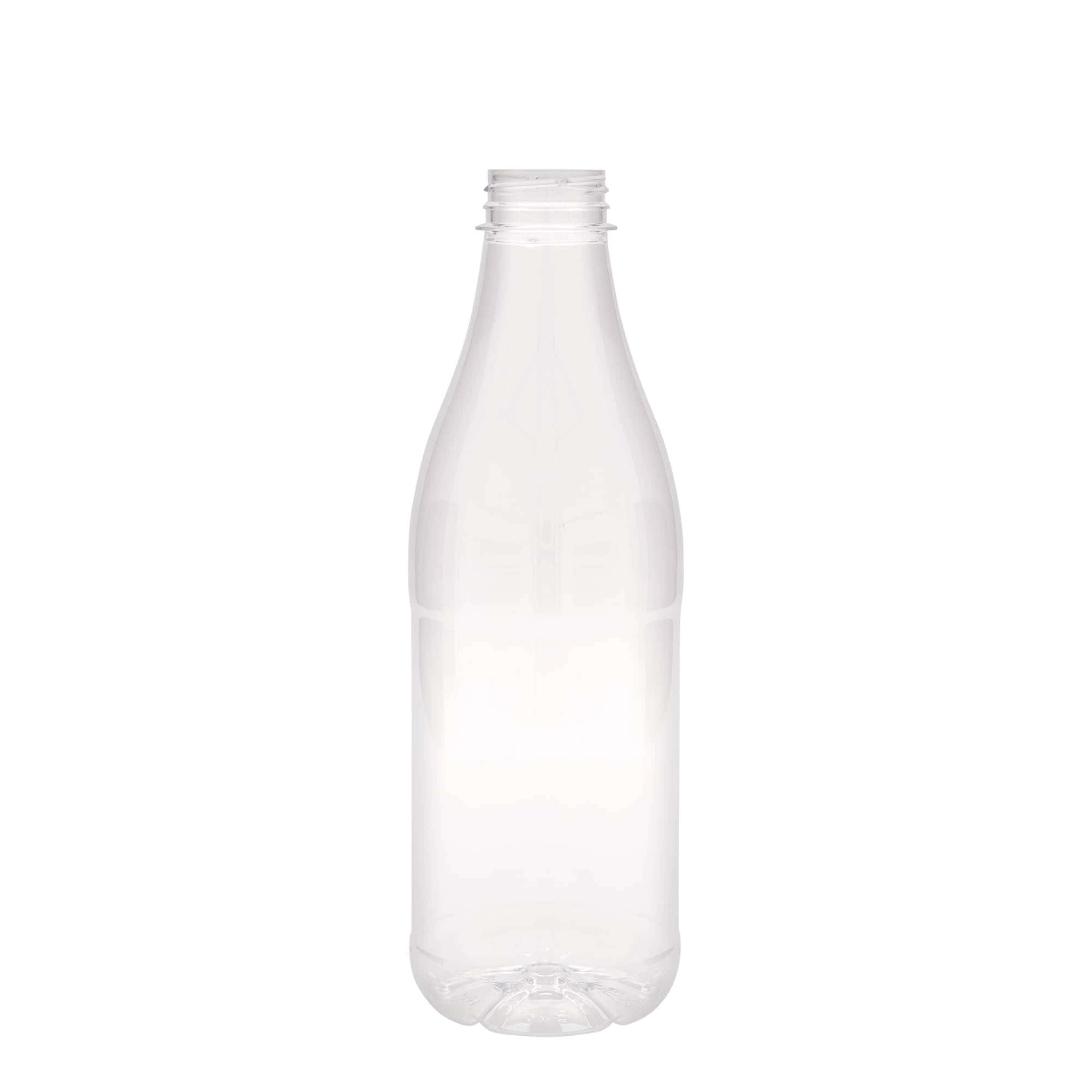 Petfles 'Milk and Juice', 1000 ml, kunststof, monding: 38 mm