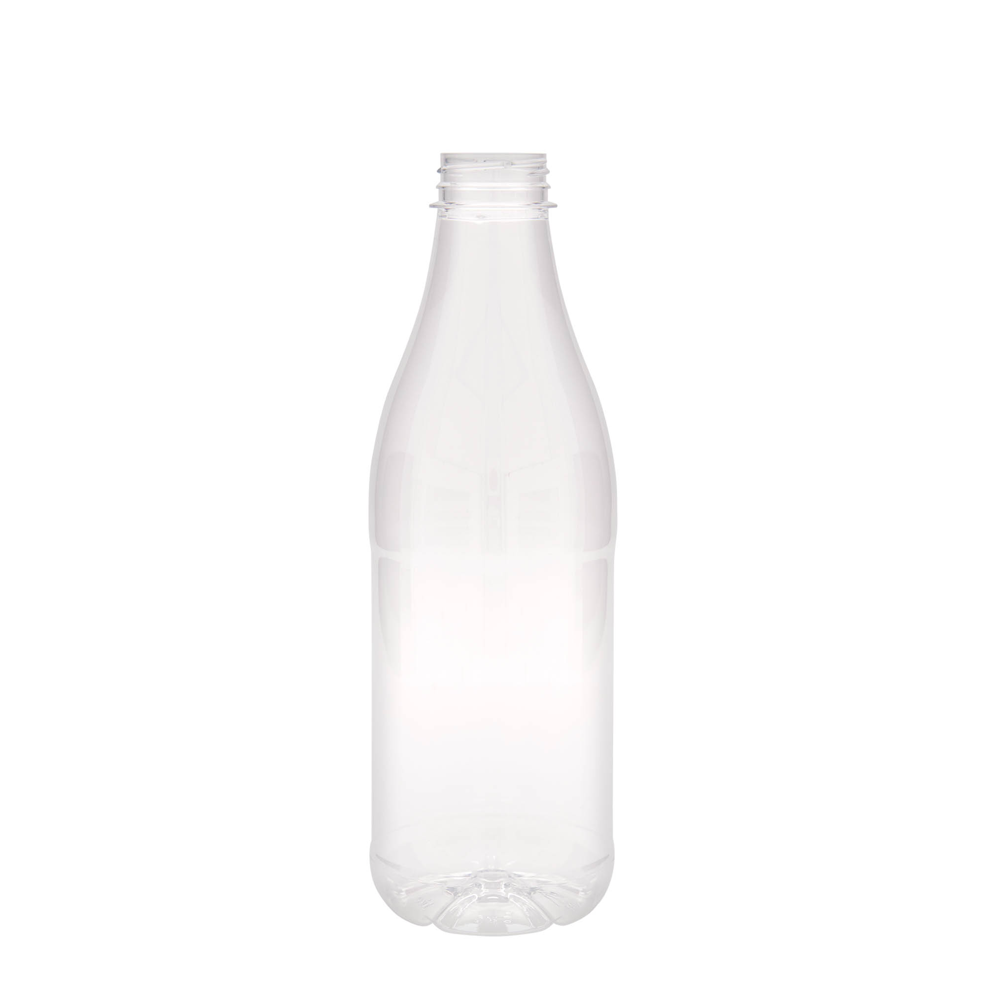 Bouteille en PET 1 000 ml 'Milk and Juice', plastique, bouchage: 38 mm Bouteille en PET 1 000 ml 'Milk and Juice', plastique, bouchage: 38 mm