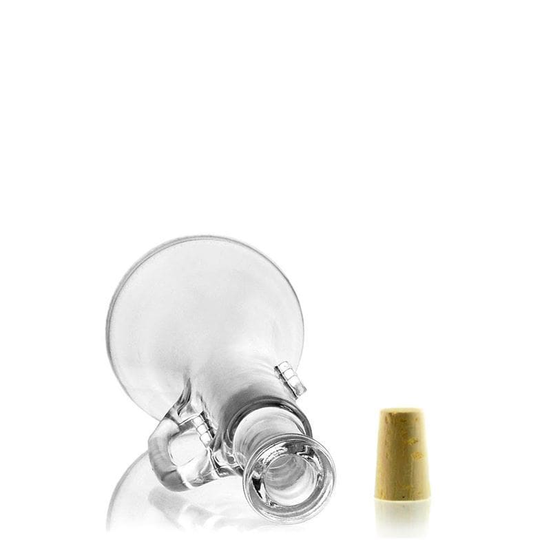 Glazen fles 'Trompet', 500 ml, monding: kurk