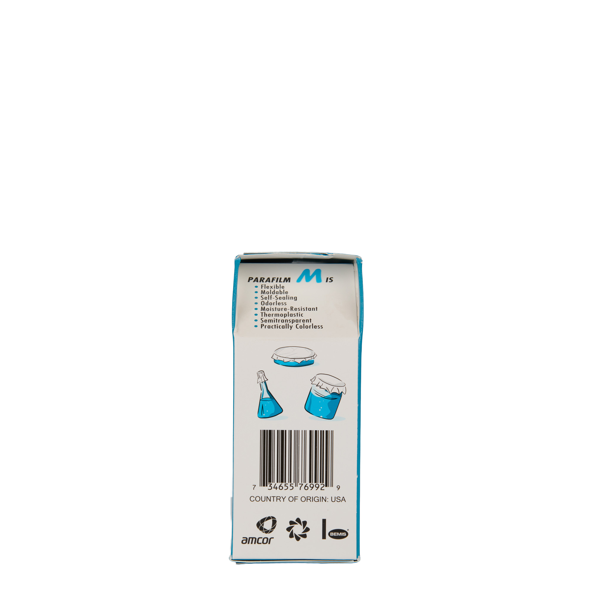 Parafilm rol, 75 m x 50 mm, paraffine Parafilm rol, 75 m x 50 mm, paraffine