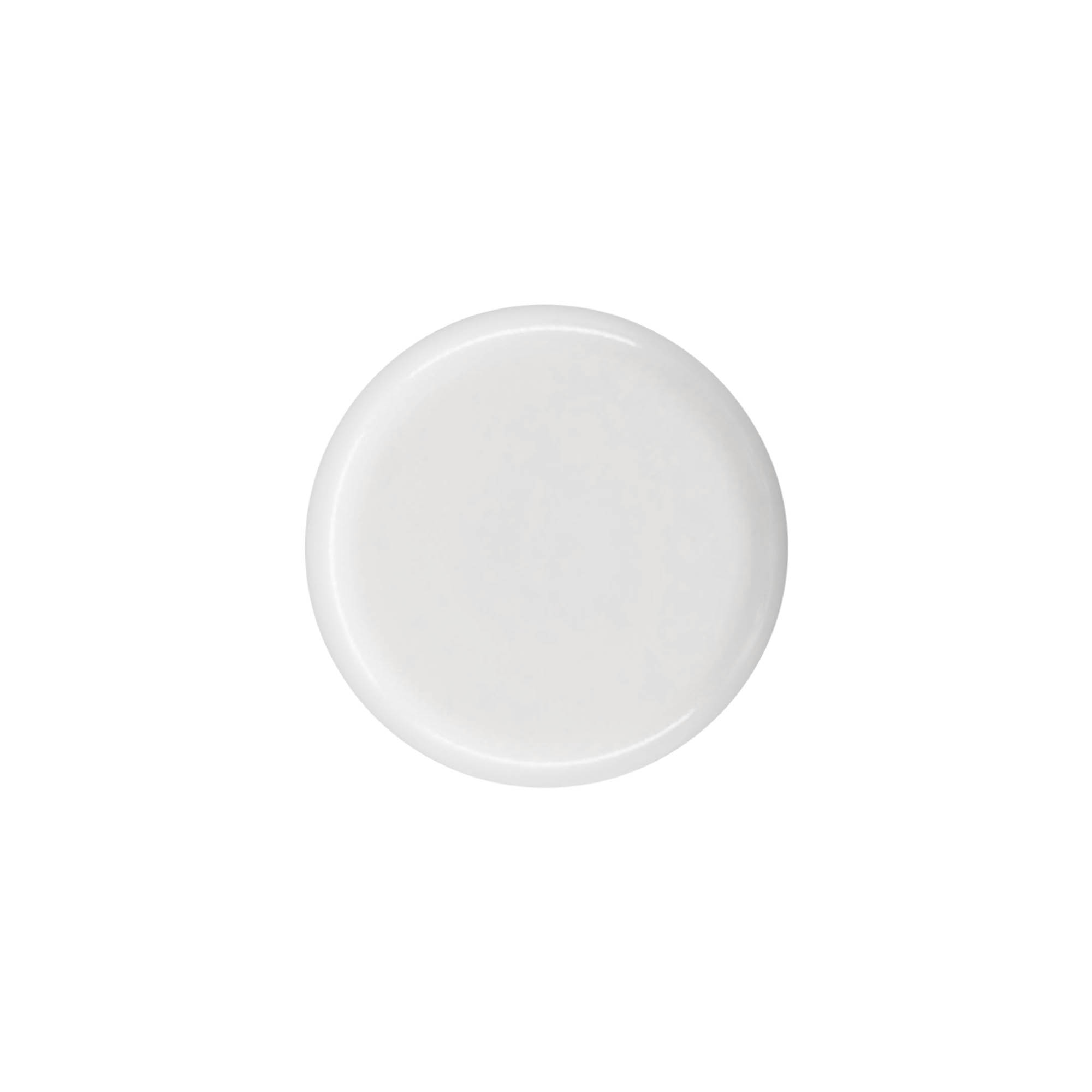Bougage à vis pour bouteille ronde avec insert de pulvérisation, plastique PE, blanc, pour bouchage: DIN 18 Bougage à vis pour bouteille ronde avec insert de pulvérisation, plastique PE, blanc, pour bouchage: DIN 18