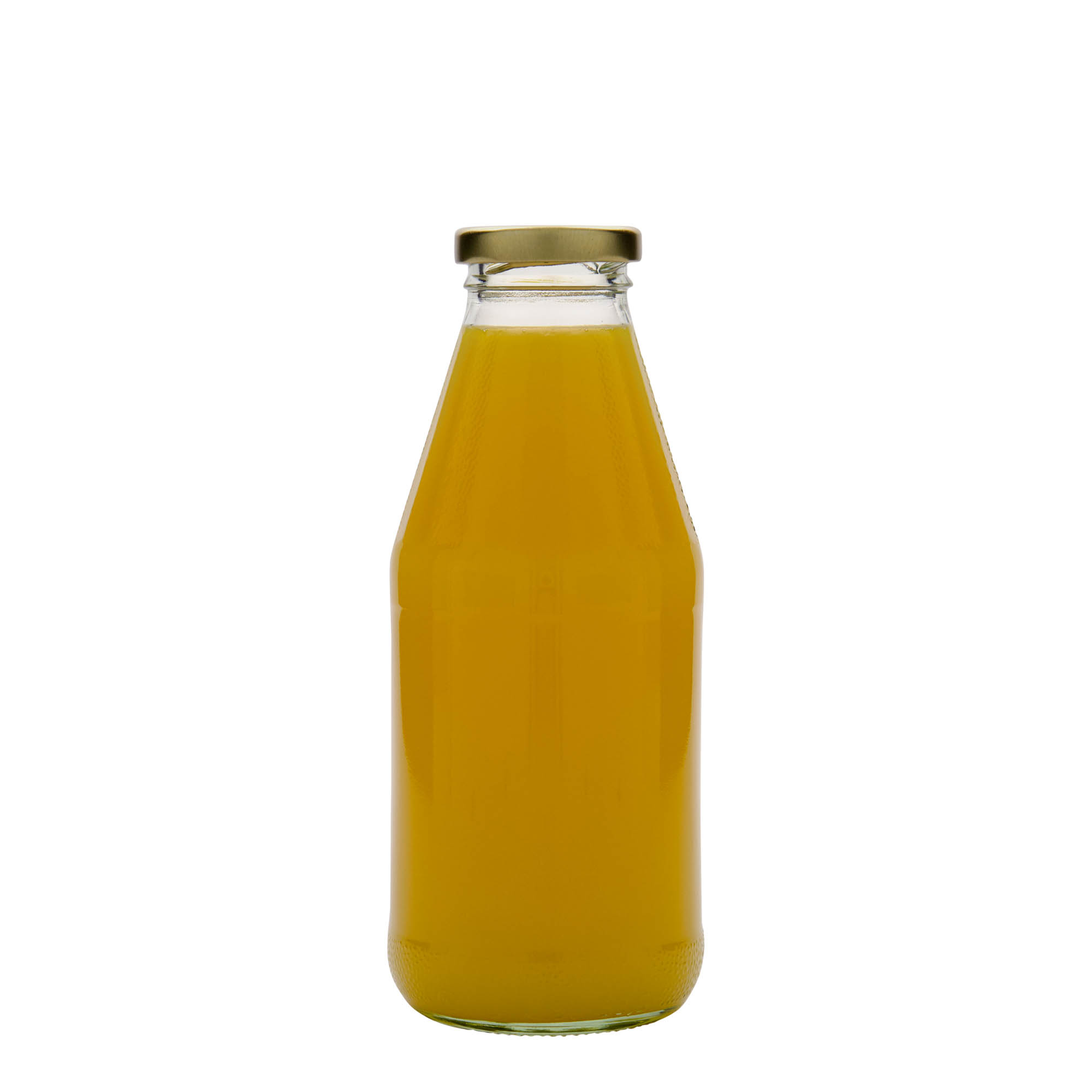 Bouteille universelle à col large 500 ml, verre, bouchage: Twist-Off (TO 43) Bouteille universelle à col large 500 ml, verre, bouchage: Twist-Off (TO 43)