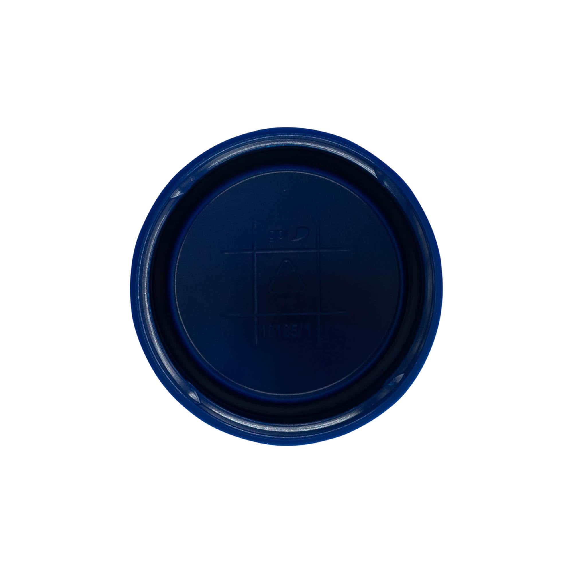 Bougage à vis Kavodrink, plastique PP, bleu foncé