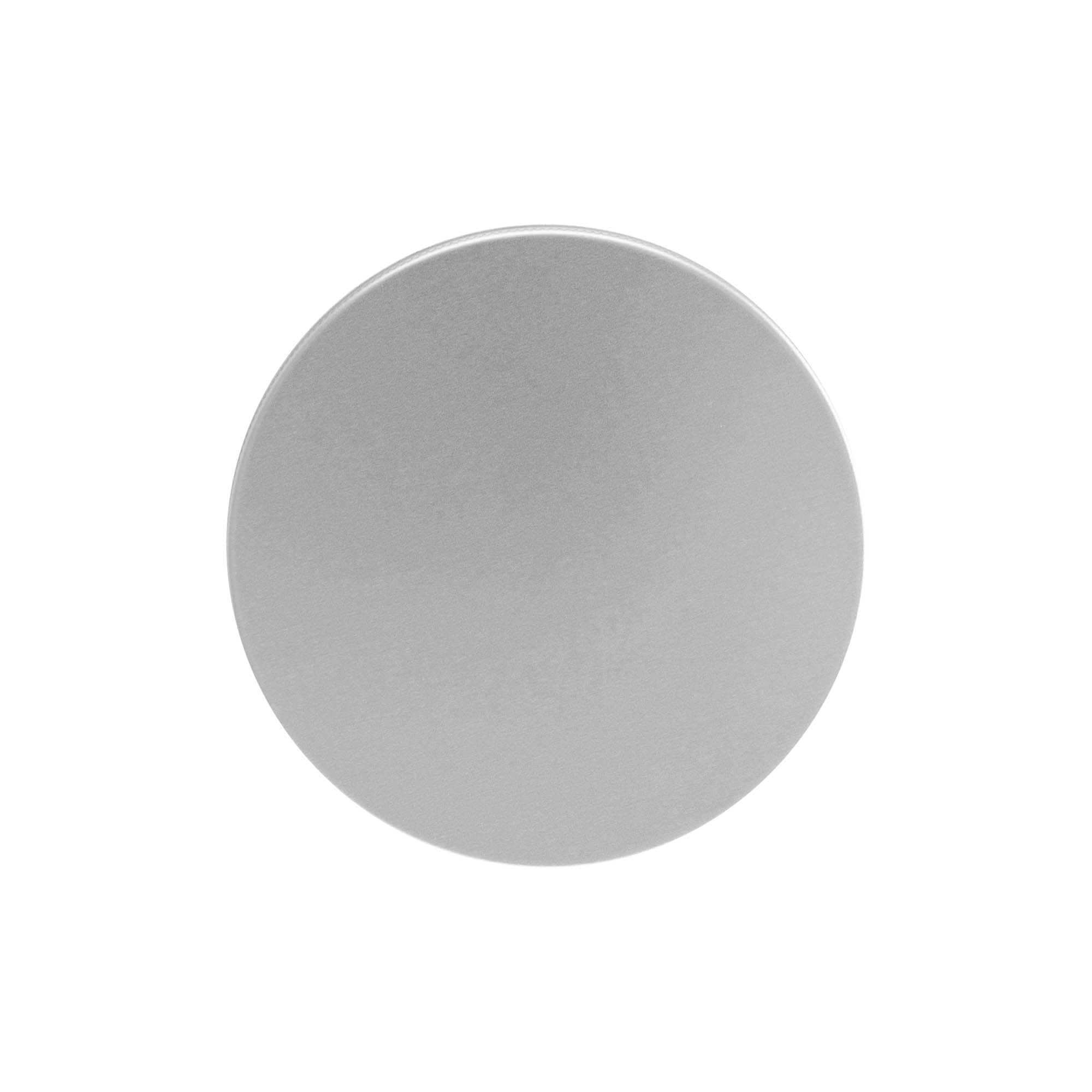 Schroefsluiting, aluminium, zilver, voor monding: 100/400
