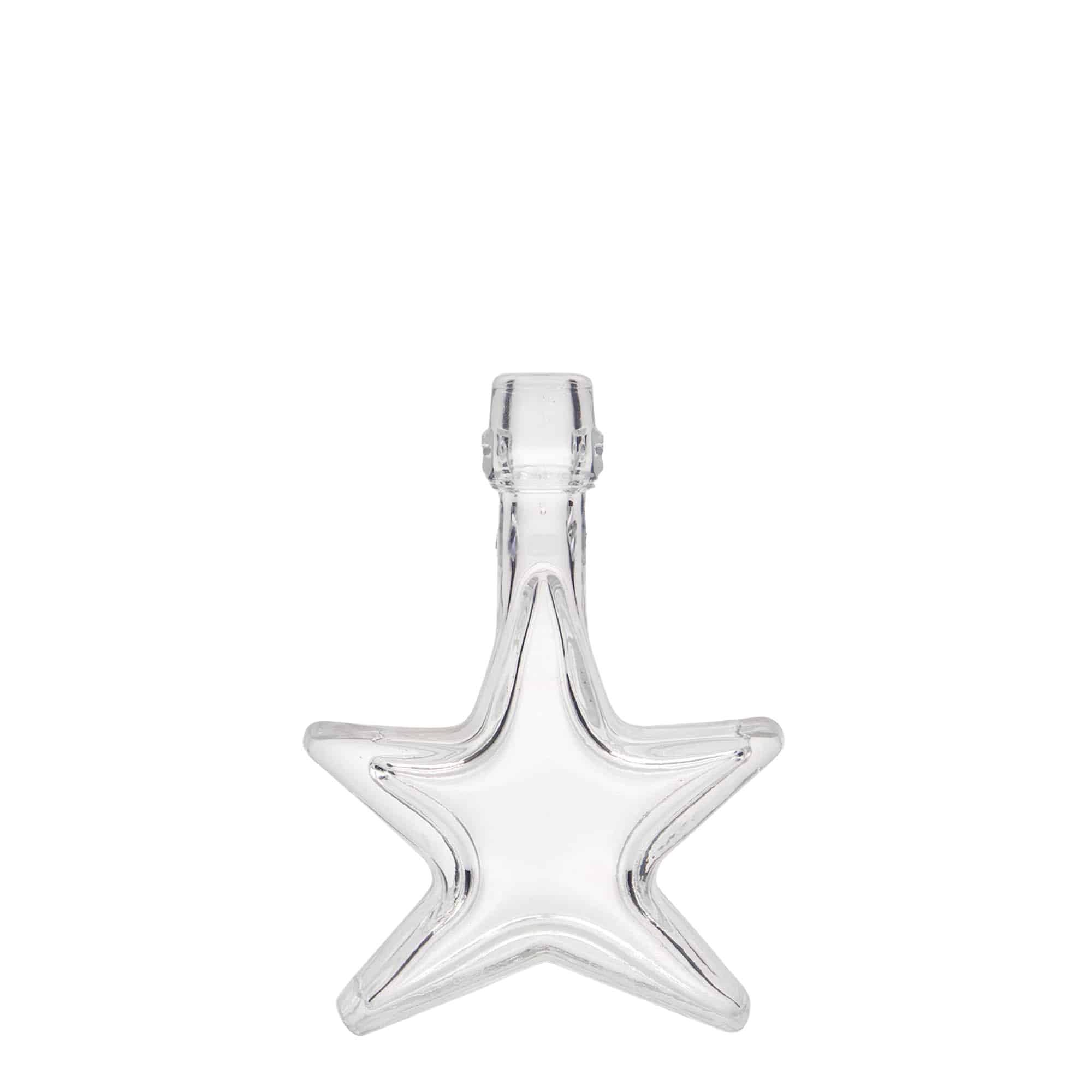 Glazen fles 'Stern', 40 ml, monding: beugelsluiting Glazen fles 'Stern', 40 ml, monding: beugelsluiting