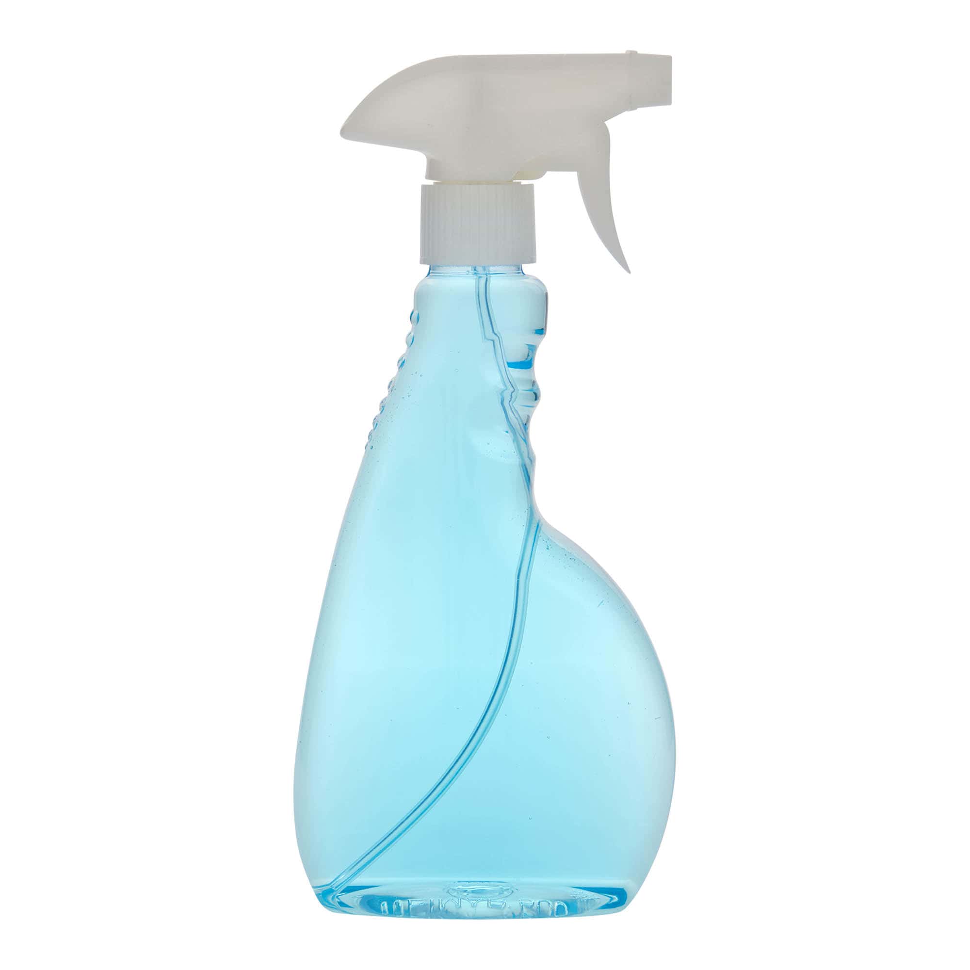 Pet-sprayfles 'Piccobello', 500 ml, rechthoekig, kunststof, monding: schroefsluiting