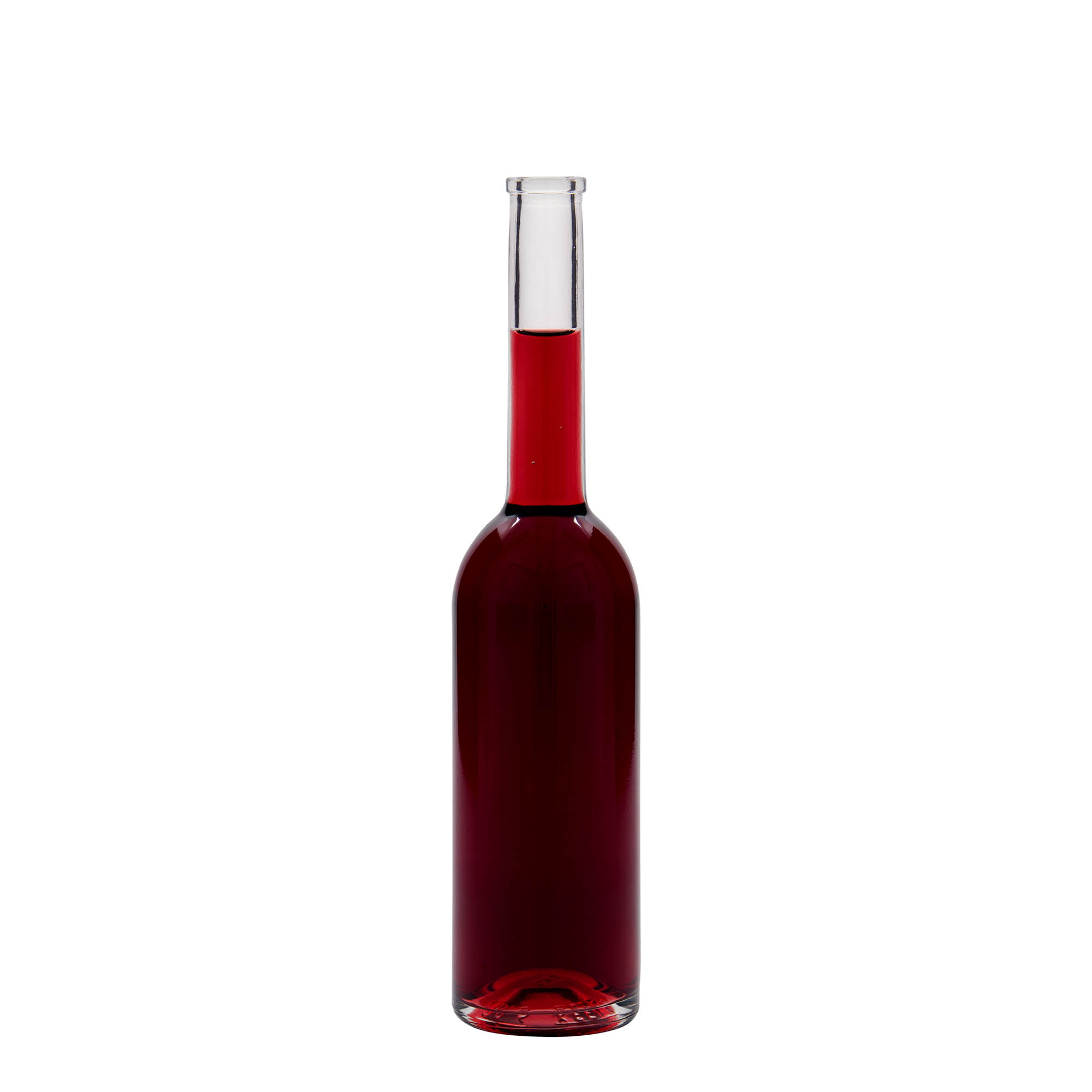 Glazen fles 'Opera', 200 ml, monding: kurk Glazen fles 'Opera', 200 ml, monding: kurk