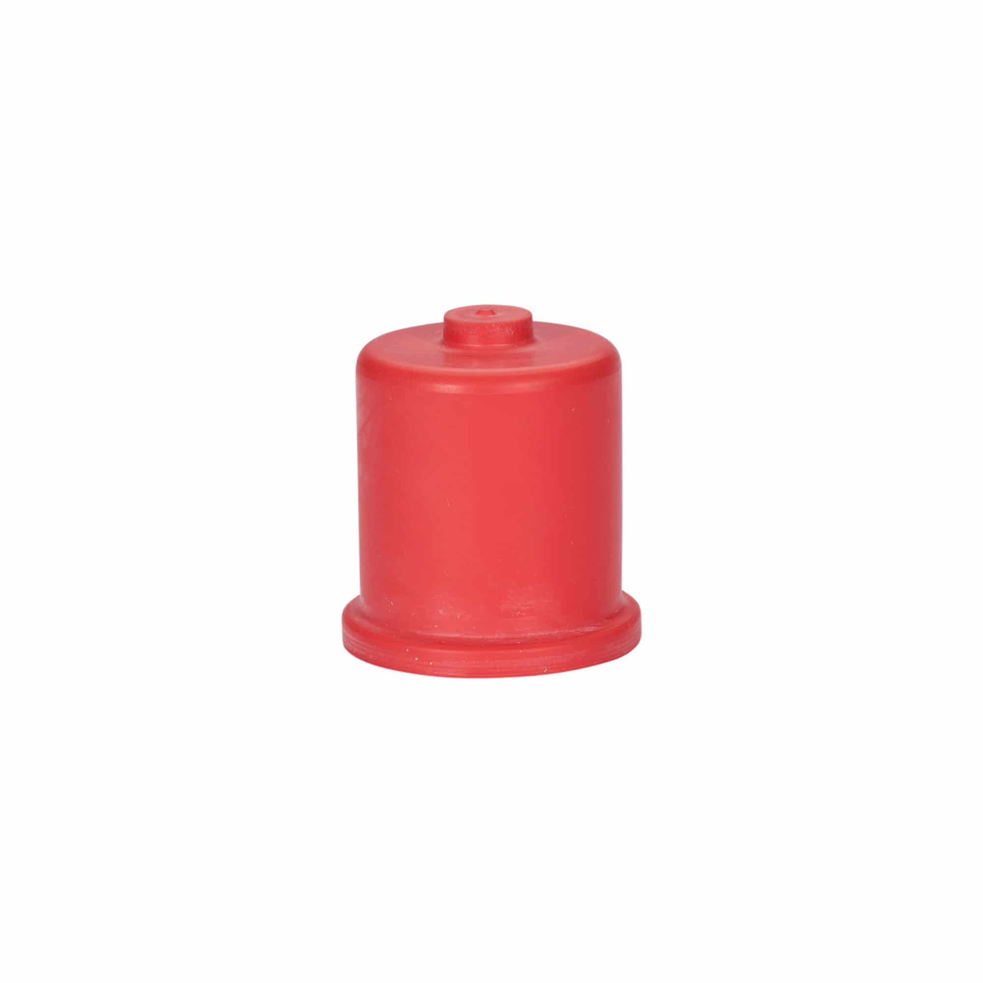 Capsule de fermentation type 4, caoutchouc, rouge