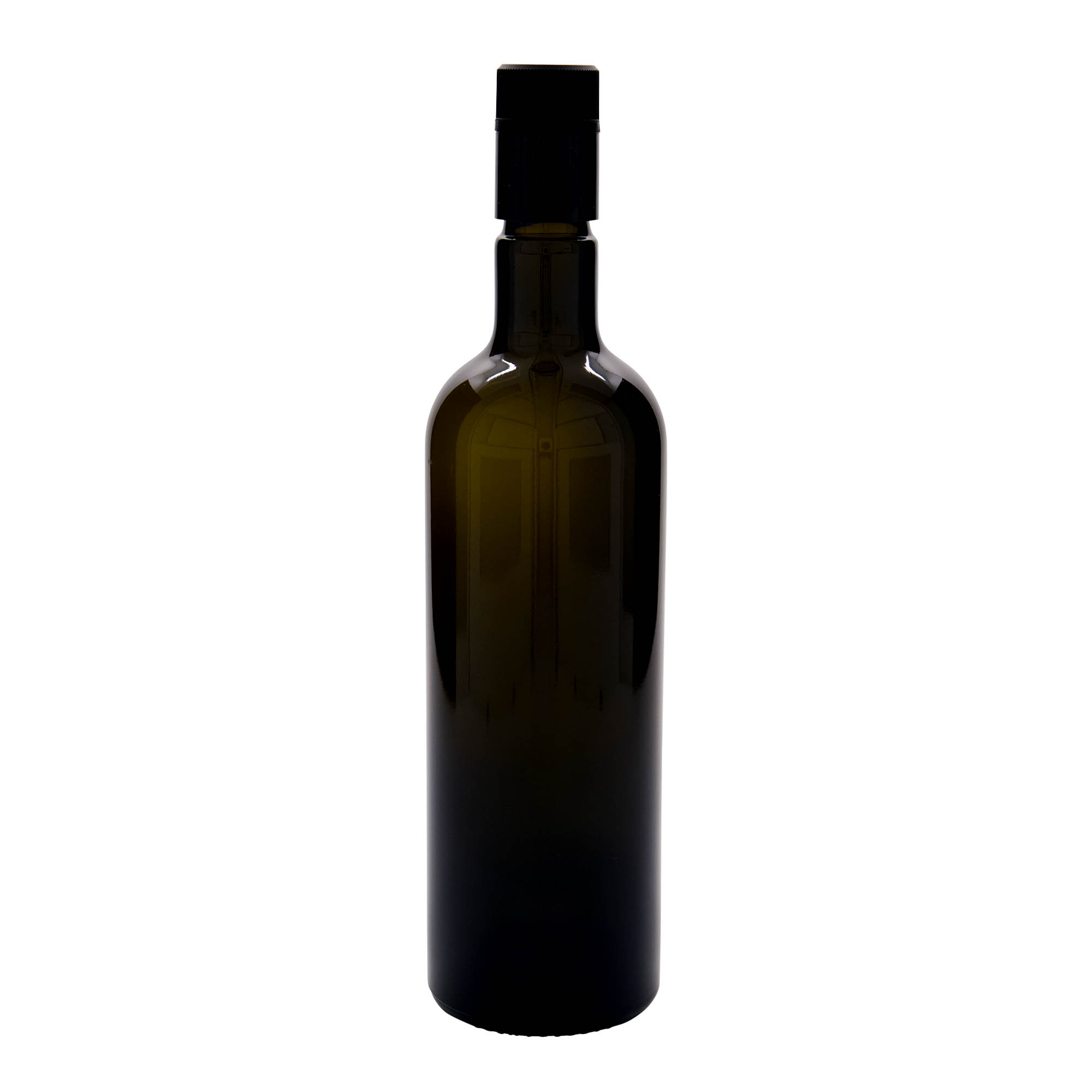 Azijn-/oliefles 'Willy New', 750 ml, glas, antiekgroen, monding: DOP Azijn-/oliefles 'Willy New', 750 ml, glas, antiekgroen, monding: DOP