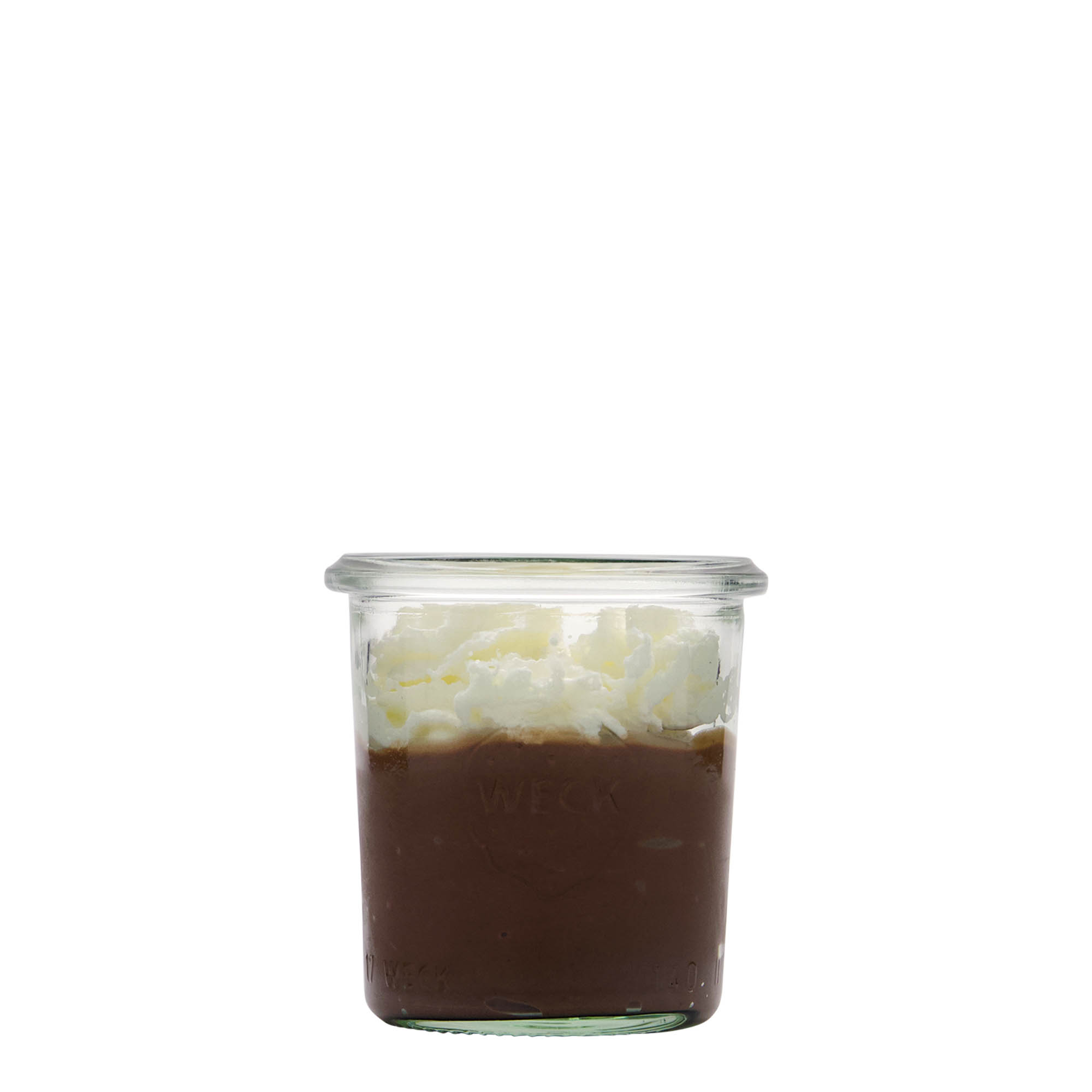 WECK-stortglas, 140 ml, monding: ronde rand