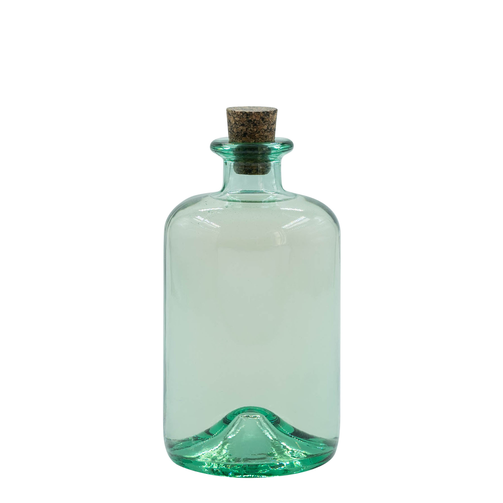 Bouteille en verre 500 ml 'Pharma', bouchage: bouchon
