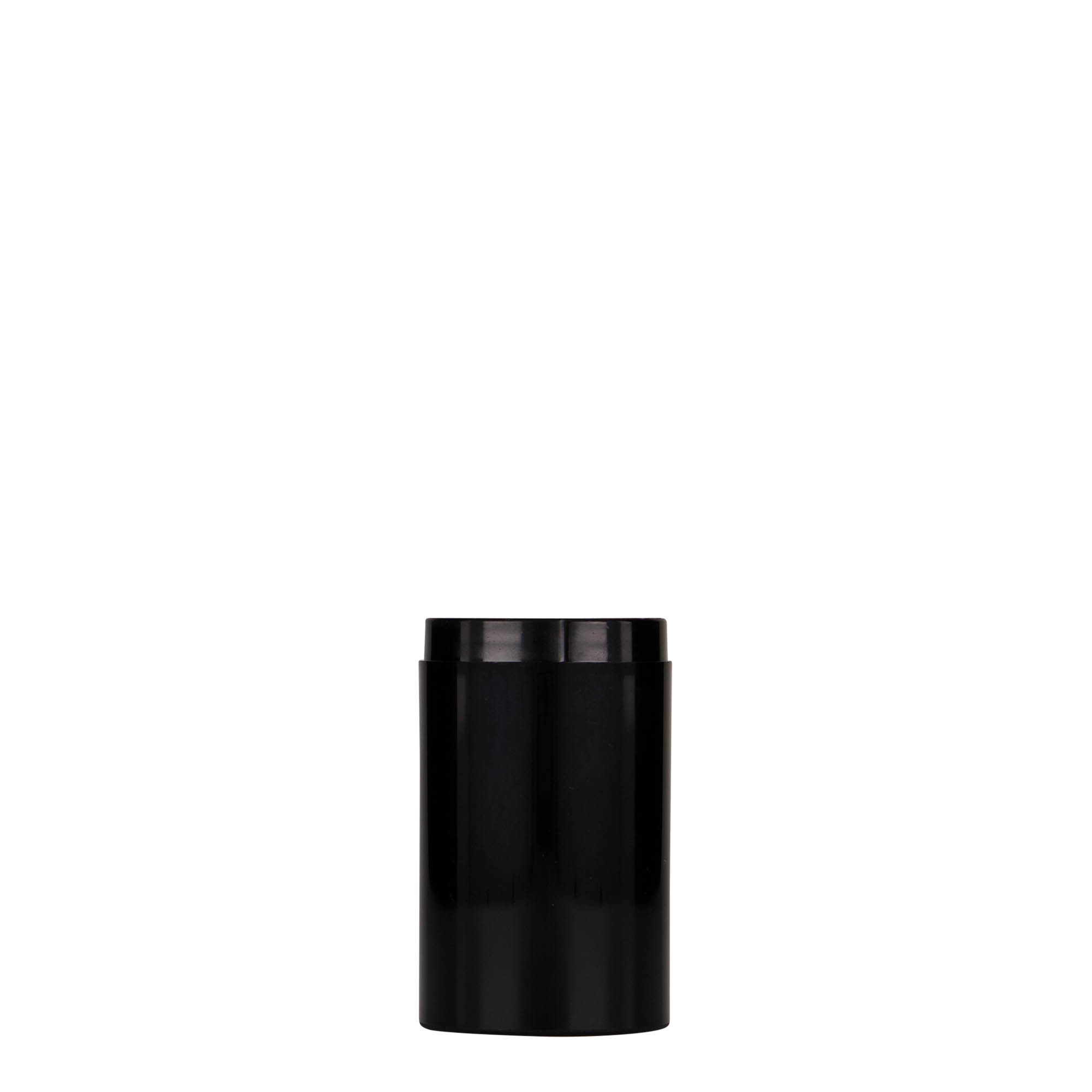 Flacon airless 30 ml « Mezzo », plastique PP, noir