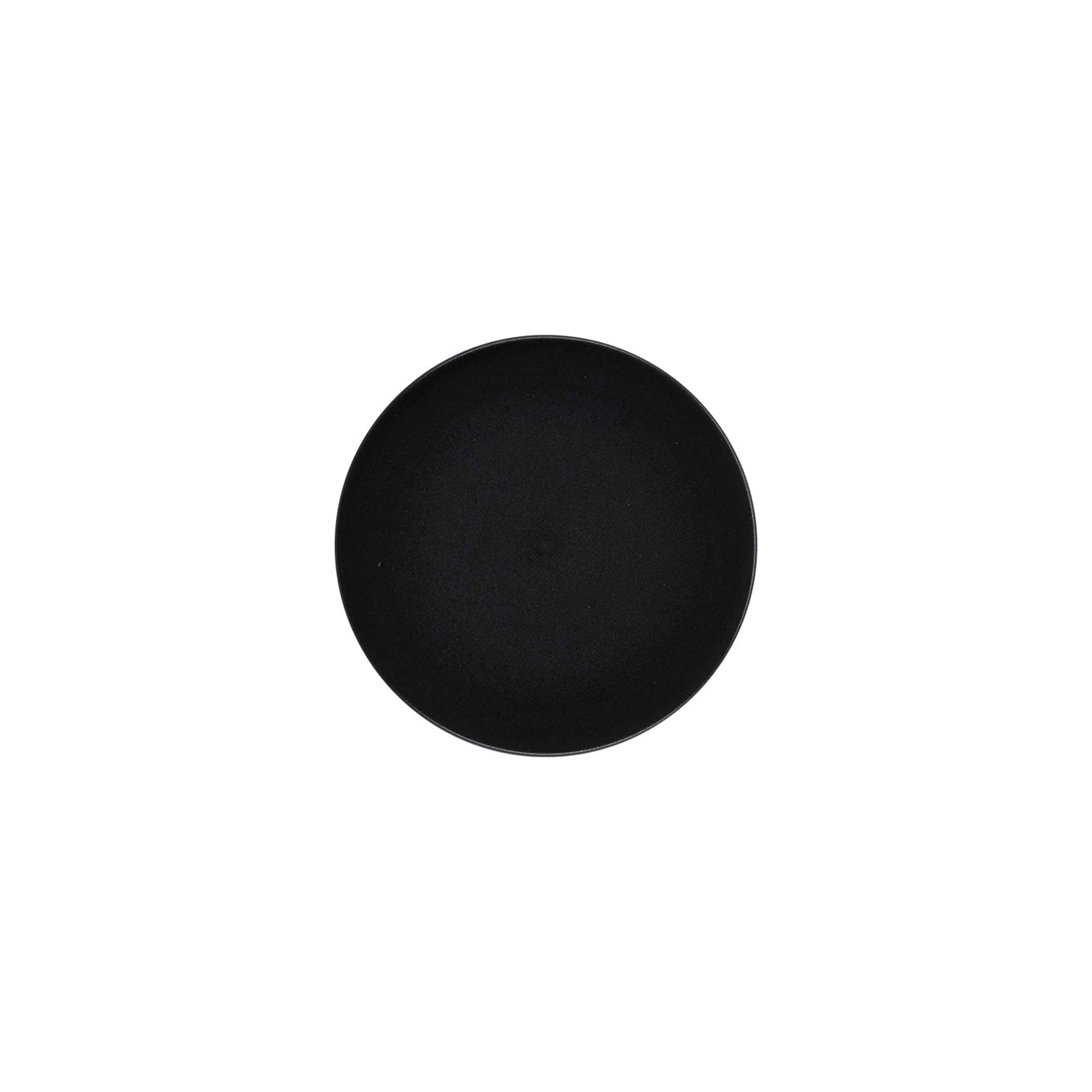 Bougage à vis pour 50 ml 'Antonella', plastique PP, noir Bougage à vis pour 50 ml 'Antonella', plastique PP, noir