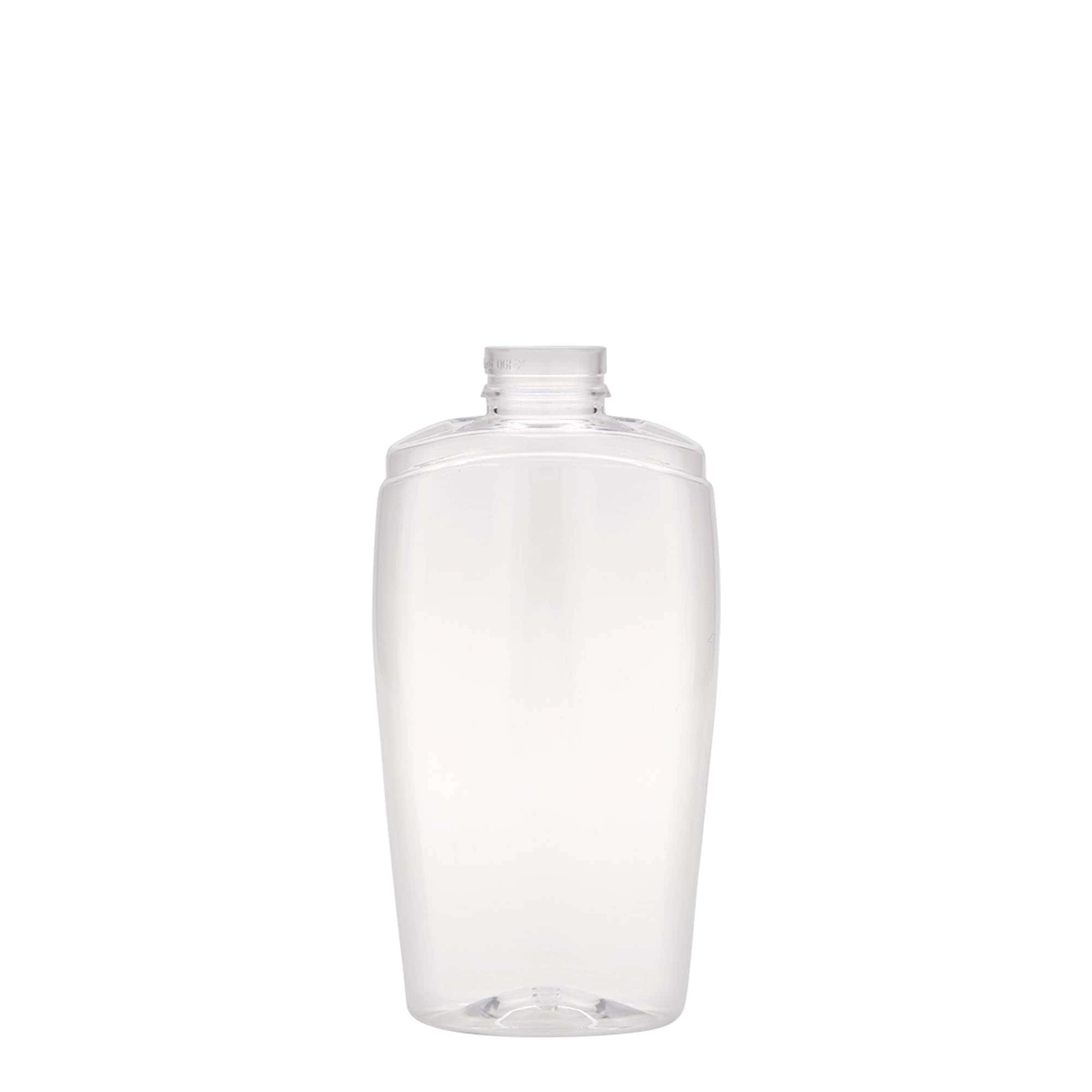Bouteille en PET 200 ml 'Squeeze', ovale, plastique