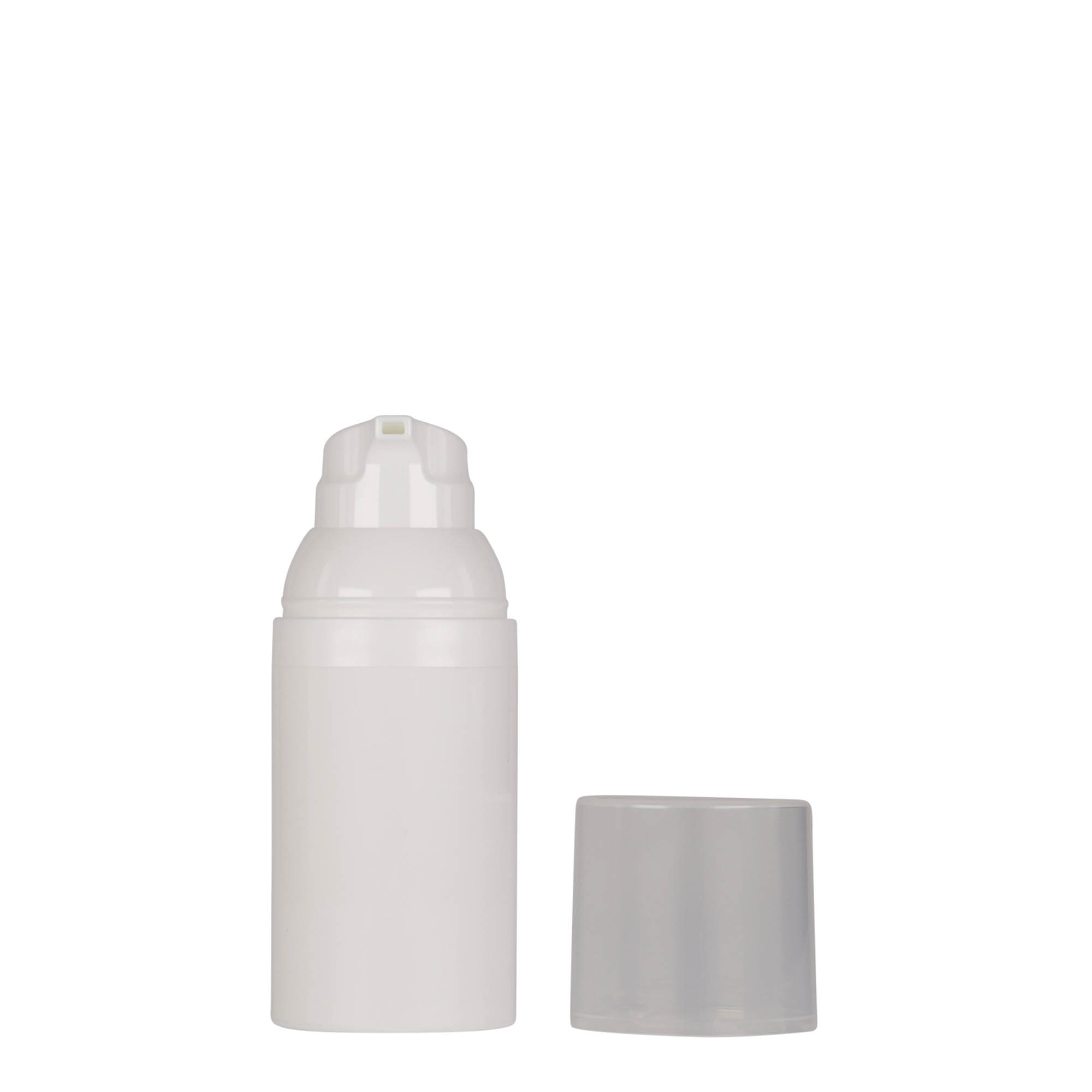 Flacon airless 30 ml 'Mezzo', plastique PP, blanc Flacon airless 30 ml 'Mezzo', plastique PP, blanc