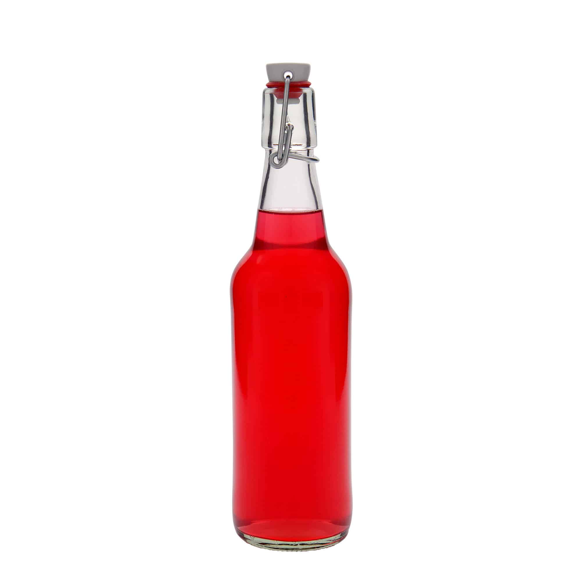 Bierflesje, 500 ml, glas, monding: beugelsluiting