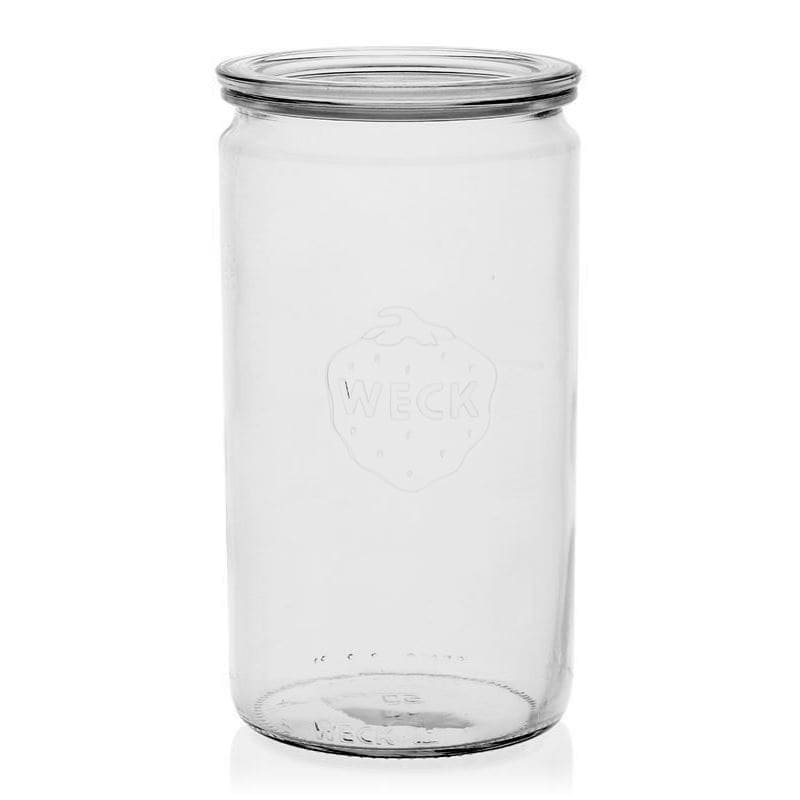 Cilindrische WECK-pot, 1575 ml, monding: ronde rand