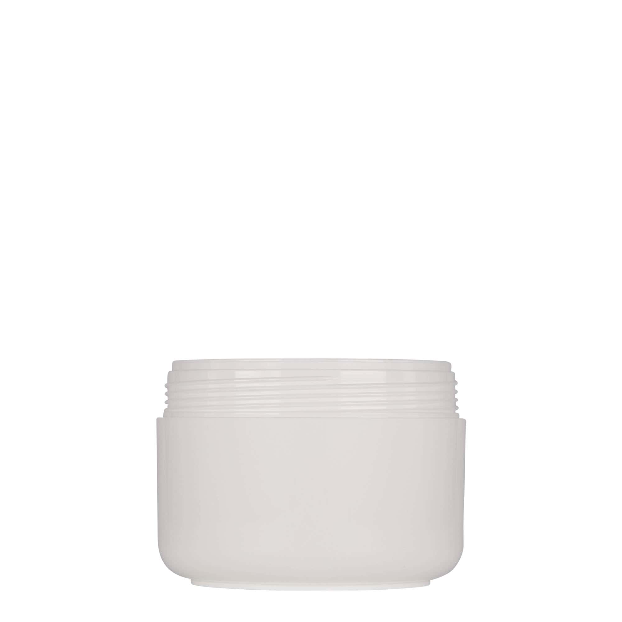 Plastic pot 'Bianca', 200 ml, PP, wit, monding: schroefsluiting Plastic pot 'Bianca', 200 ml, PP, wit, monding: schroefsluiting