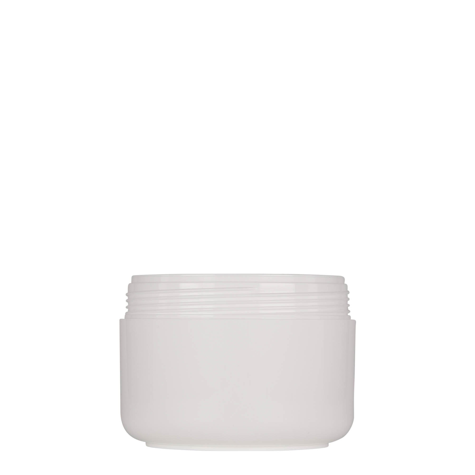 Boîte en plastique 200 ml « Bianca », PP, blanche, bouchage: Bougage à vis