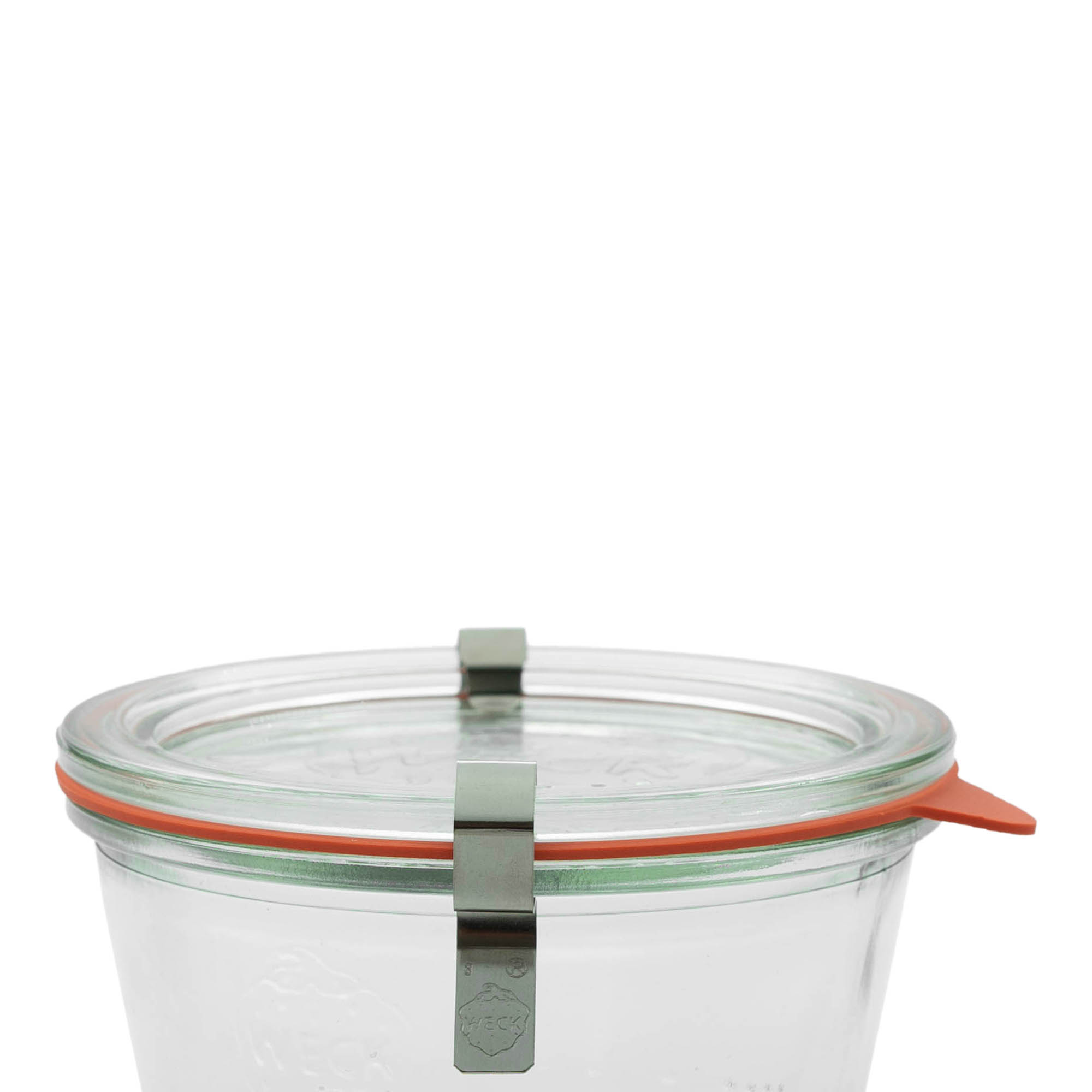 WECK-klem, roestvrij staal, zilver WECK-klem, roestvrij staal, zilver