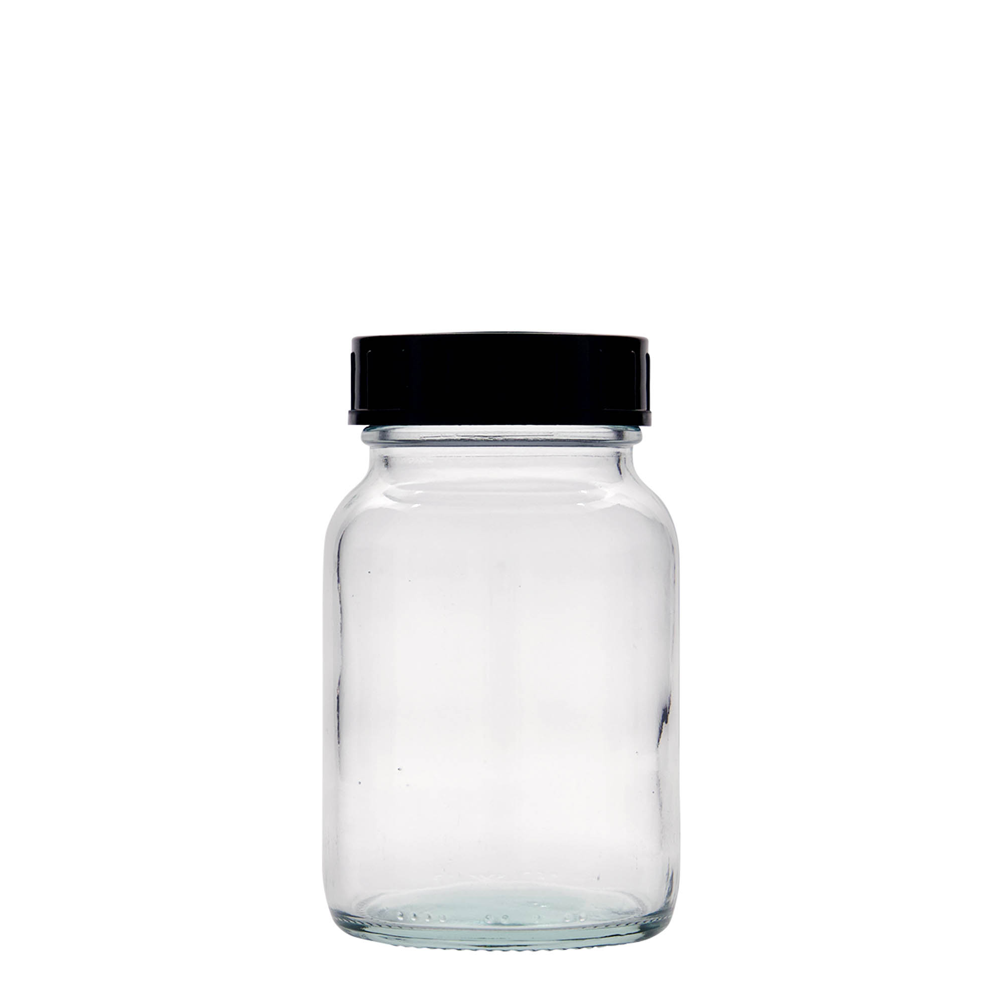 Pot met brede hals, 250 ml, monding: DIN 55