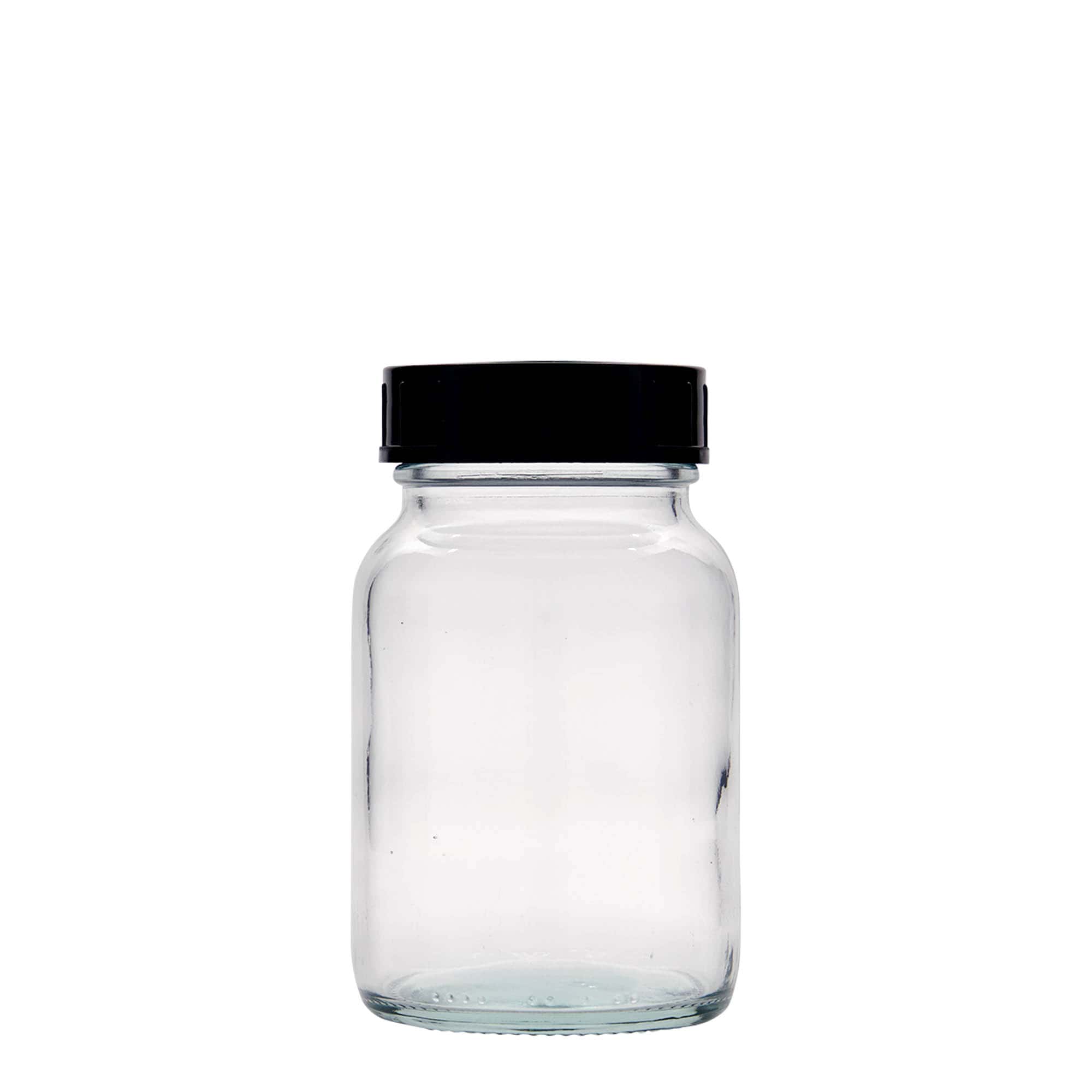 Pot met brede hals, 250 ml, monding: DIN 55