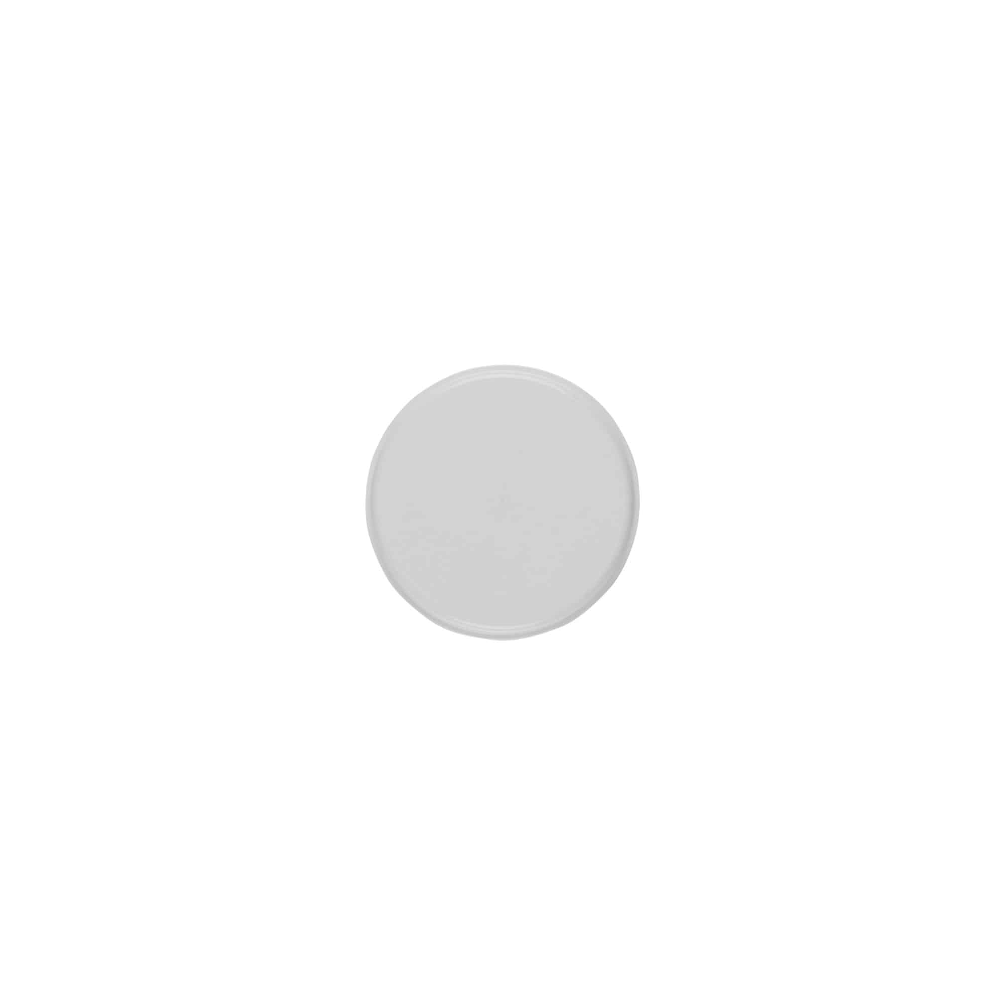 Couvertures pour 50 ml 'Magic', plastique PP, blanc