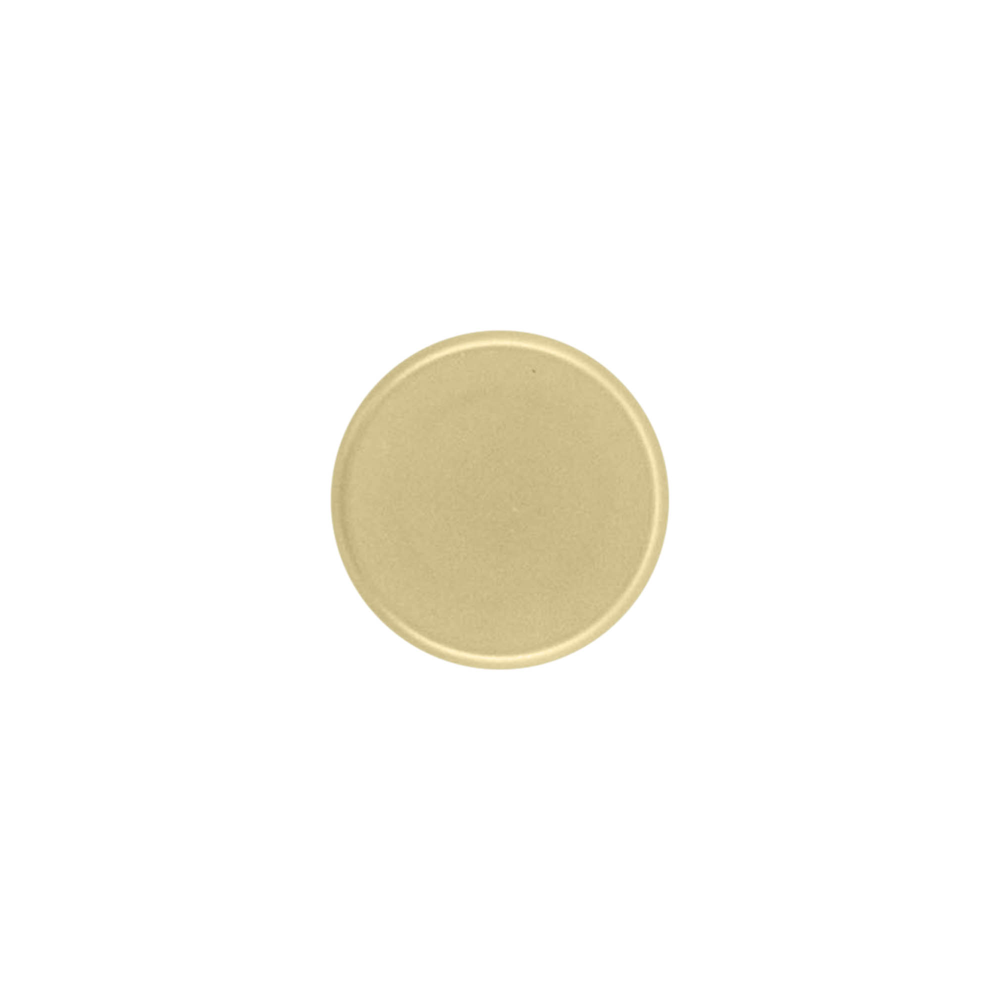 Dopkurk, 19 mm, kunststof, goud, voor monding: kurk