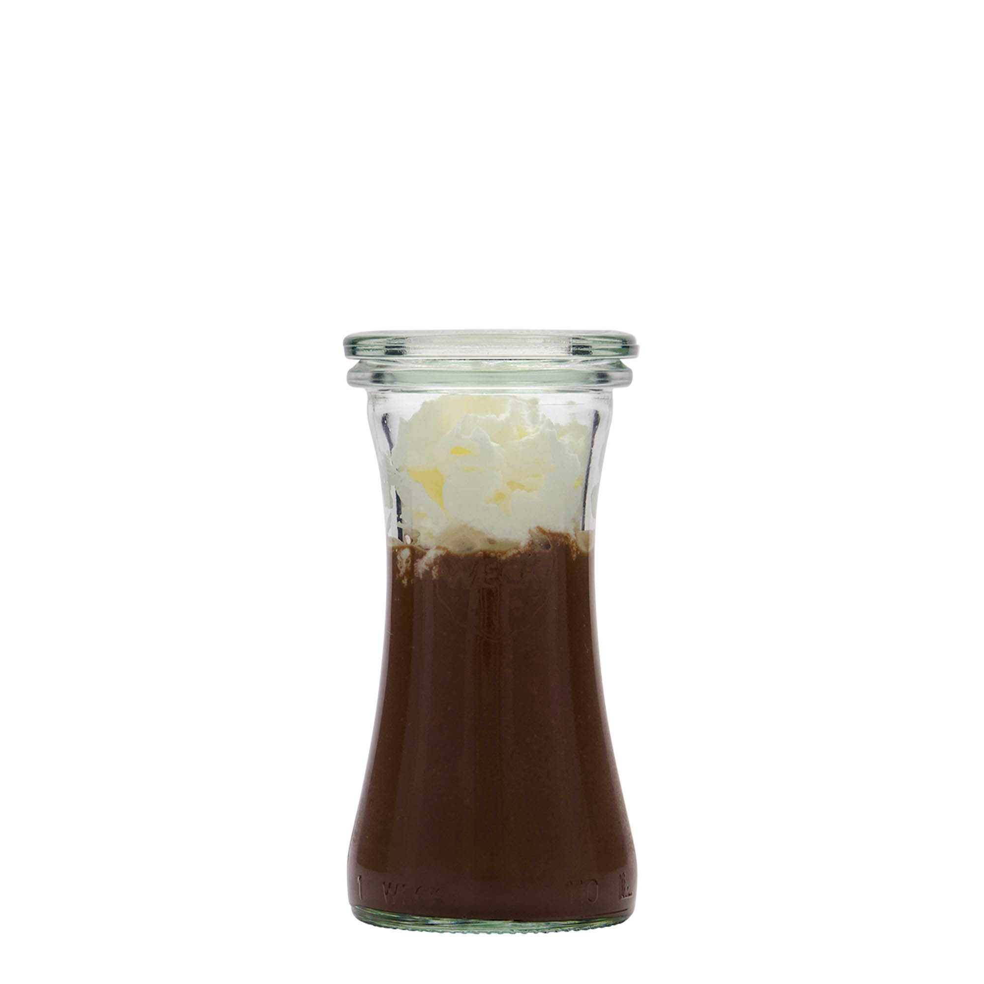 Bocal d’épicerie fine WECK 110 ml, bouchage: bords arrondis Bocal d’épicerie fine WECK 110 ml, bouchage: bords arrondis
