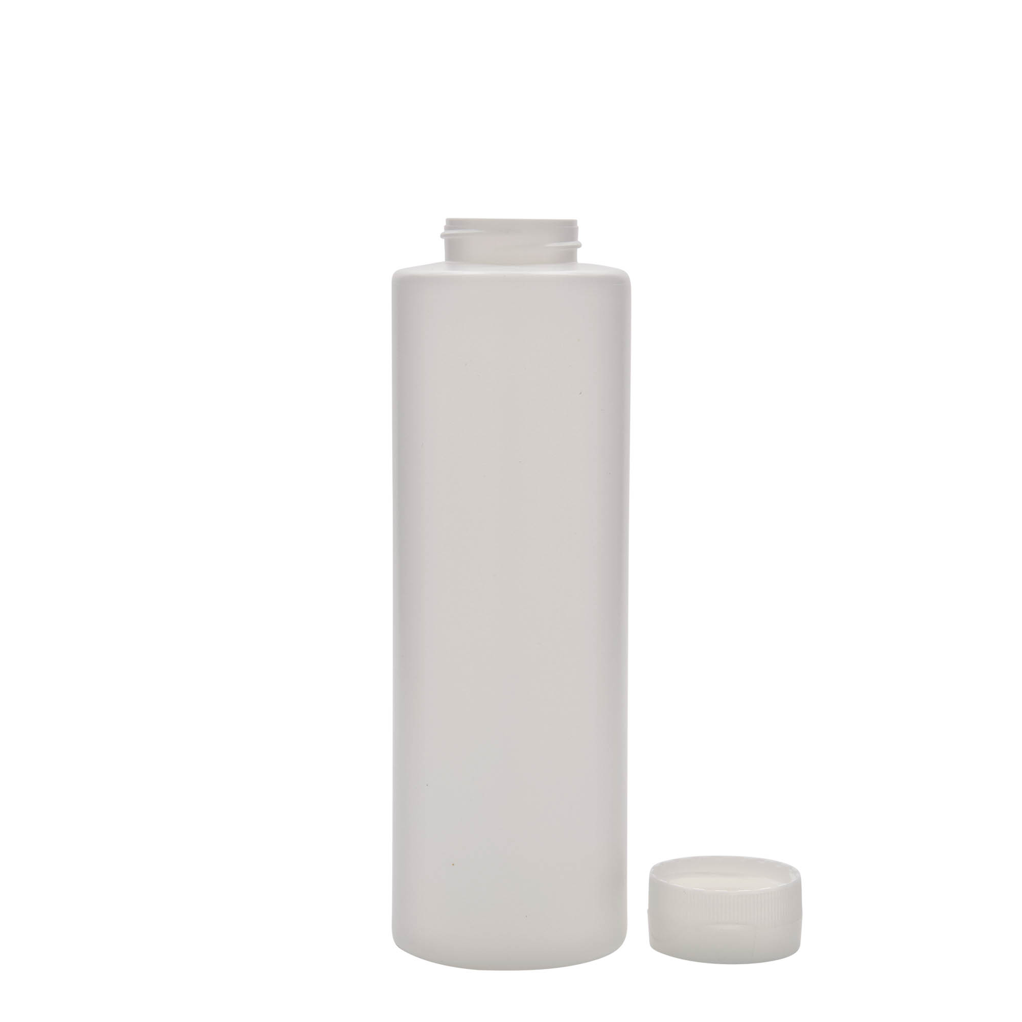 Sausfles, 500 ml, LDPE-kunststof, wit, monding: 38/400 Sausfles, 500 ml, LDPE-kunststof, wit, monding: 38/400