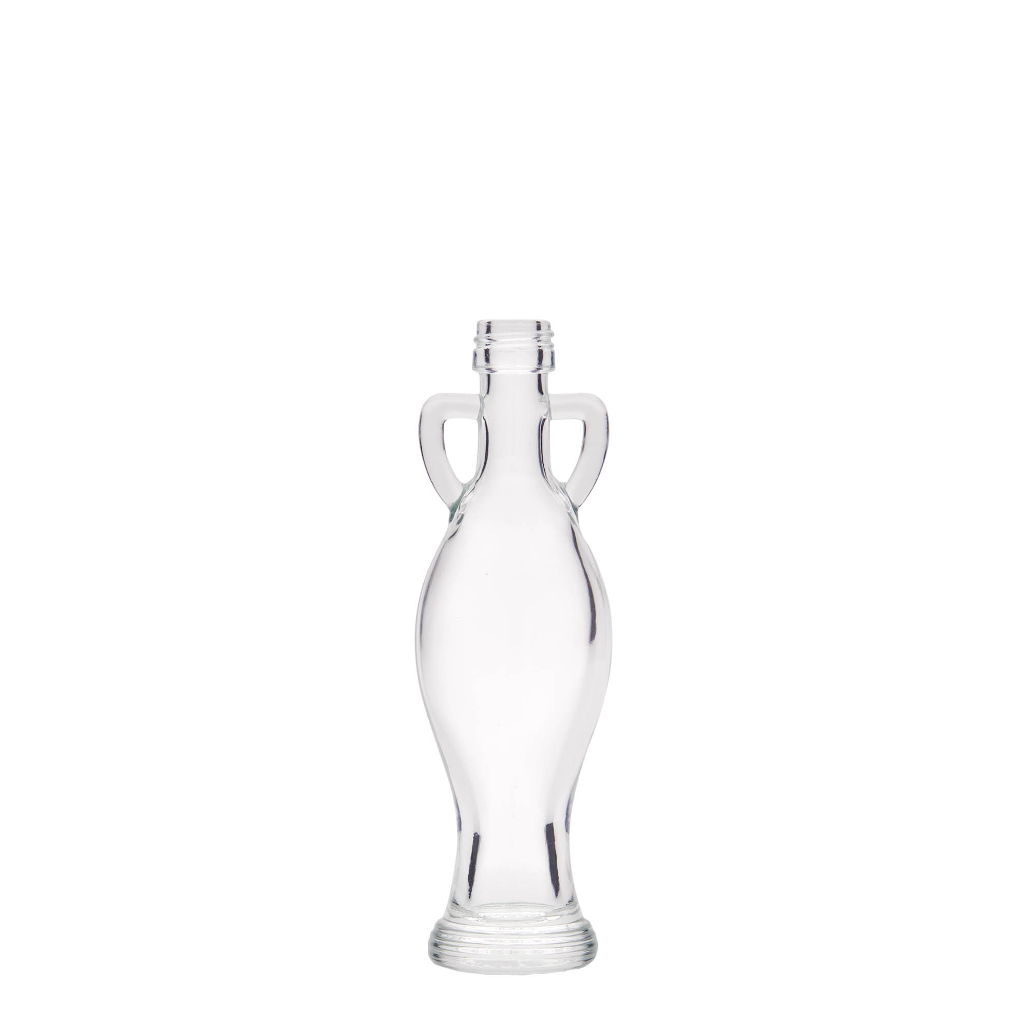 Bouteille en verre 40 ml 'Amphore', bouchage: PP 18 Bouteille en verre 40 ml 'Amphore', bouchage: PP 18