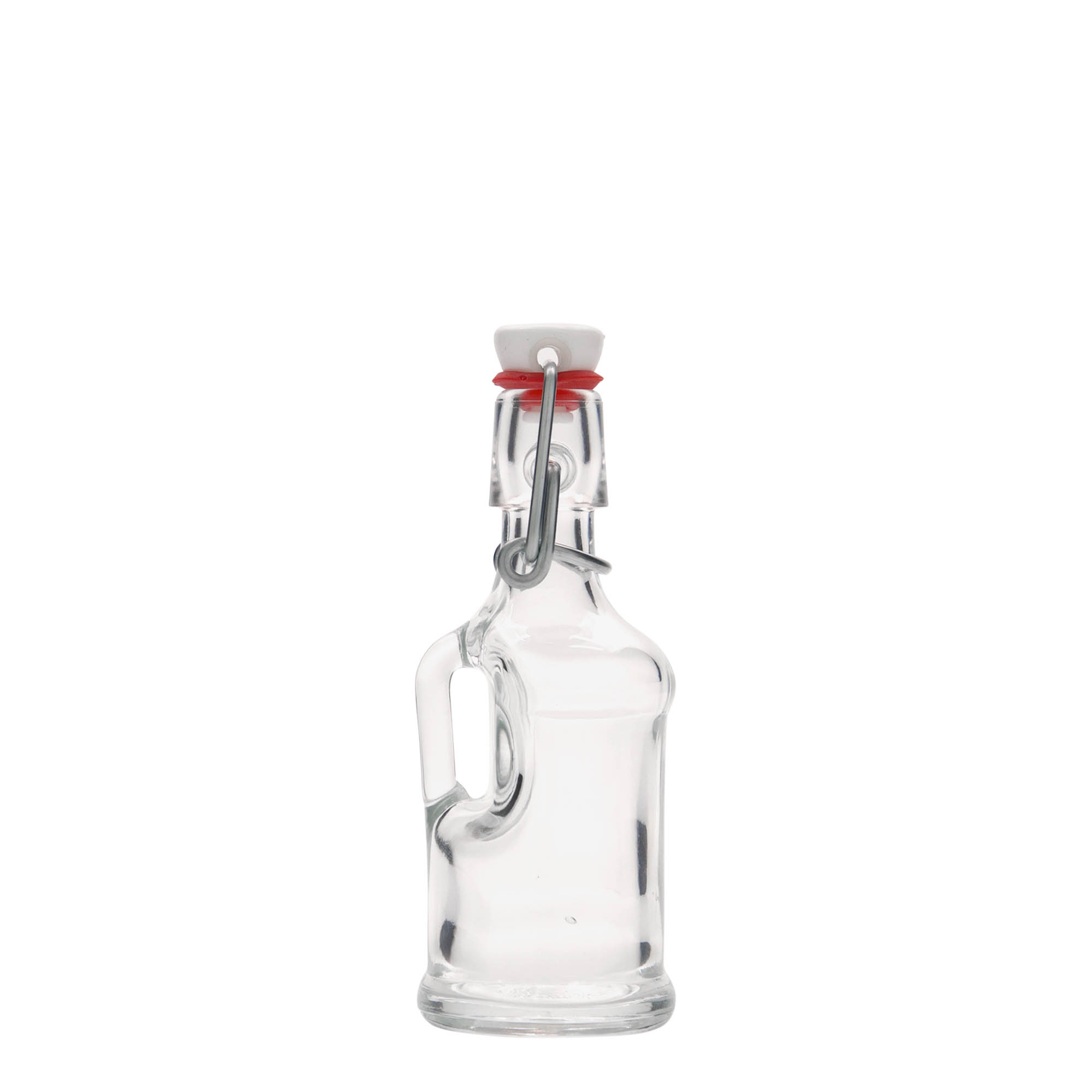 Glazen fles 'Classica', 40 ml, monding: beugelsluiting