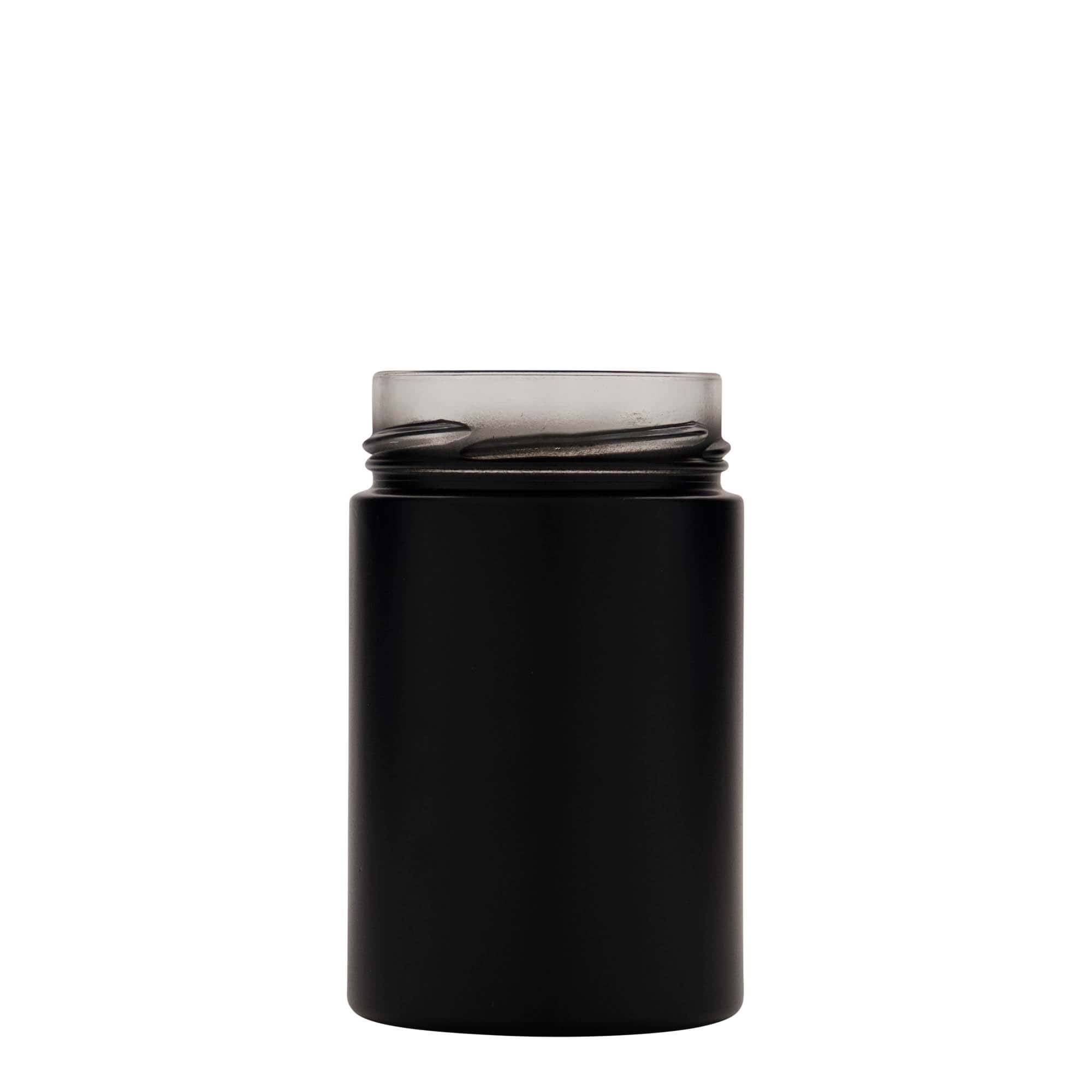 Bocal cylindrinque 327 ml 'Aurora', noir, bouchage: Deep-Twist-Off (DTO 66) Bocal cylindrinque 327 ml 'Aurora', noir, bouchage: Deep-Twist-Off (DTO 66)