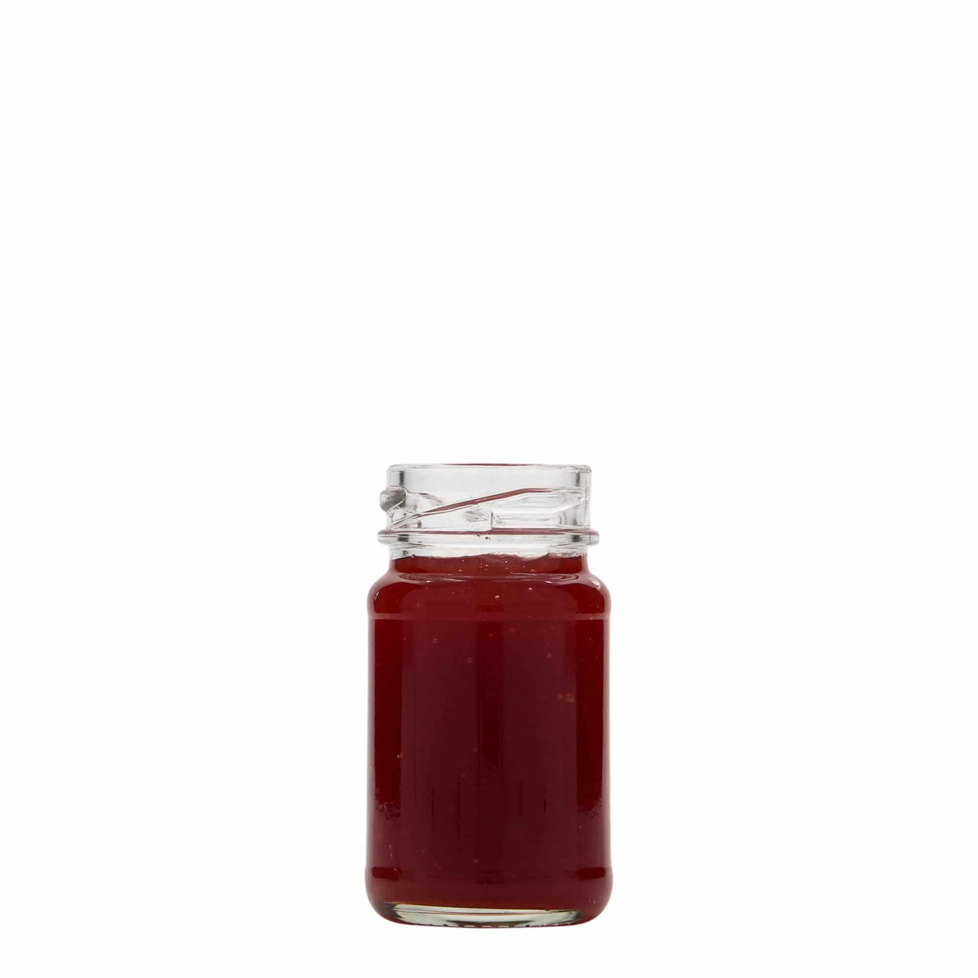 Bocal cylindrique haut 67 ml, bouchage: Twist-Off (TO 38)