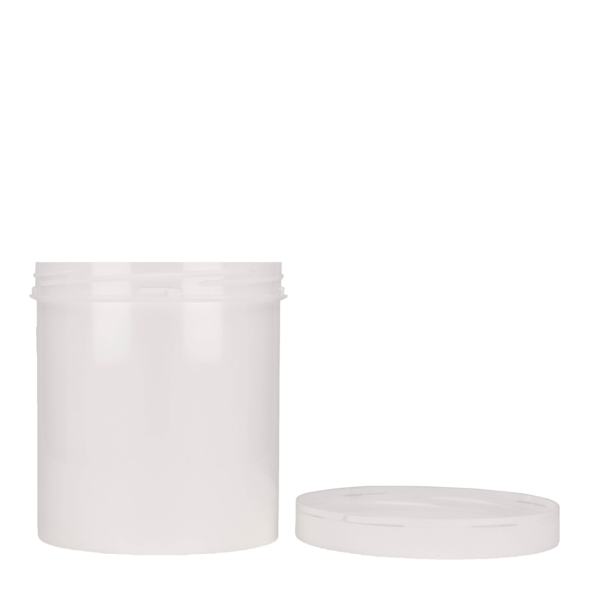 Boîte en plastique 1 000 ml 'Securilock', PP, blanche, bouchage: Bougage à vis Boîte en plastique 1 000 ml 'Securilock', PP, blanche, bouchage: Bougage à vis
