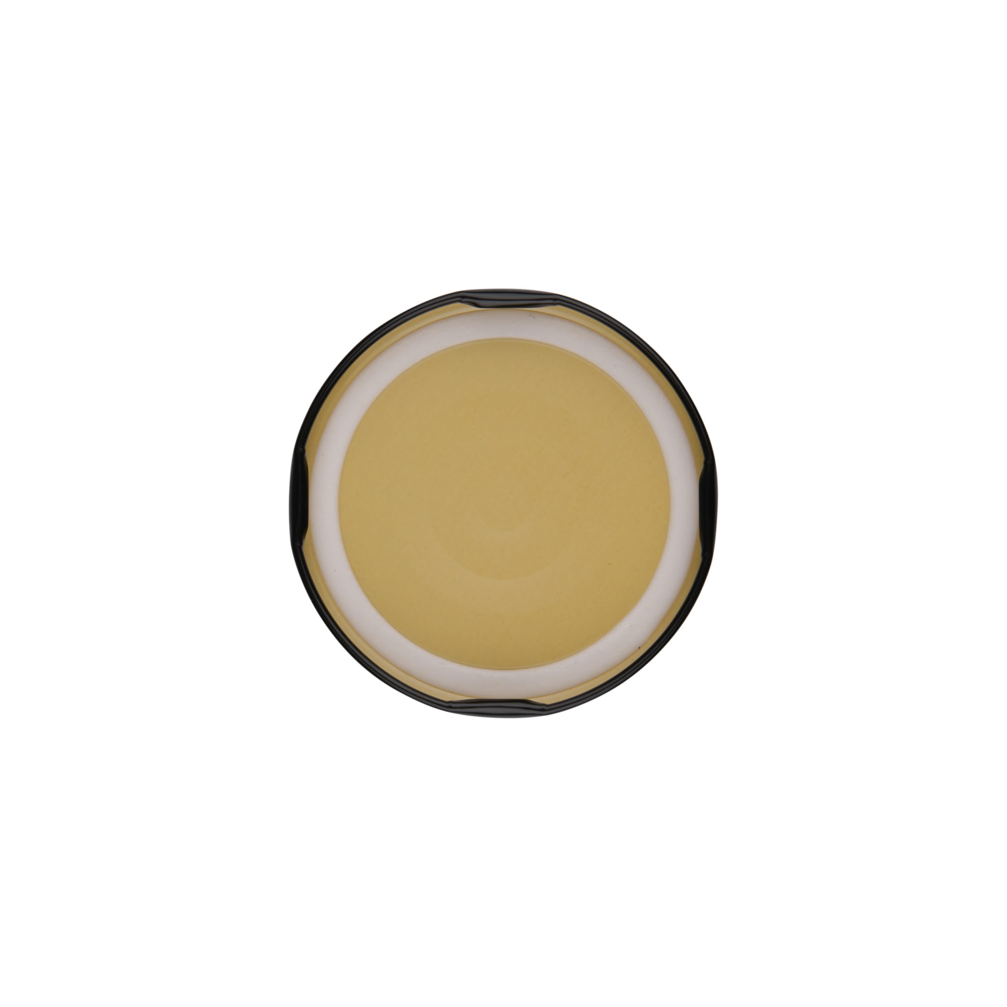 Couvercle Twist-Off, fer blanc, noir, pour bouchage: TO 66