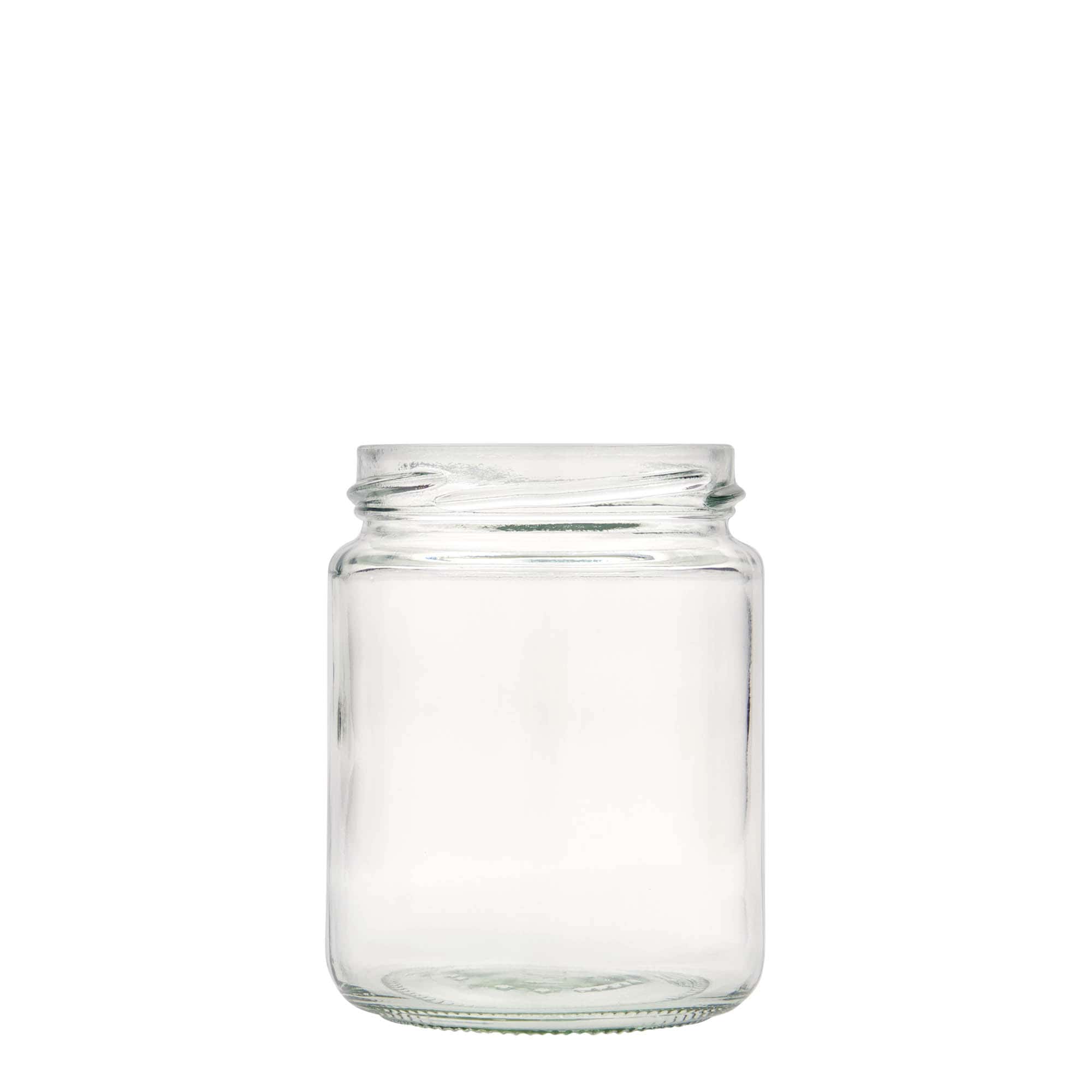 Hoge ronde pot, 275 ml, monding: twist-off (TO 66) Hoge ronde pot, 275 ml, monding: twist-off (TO 66)