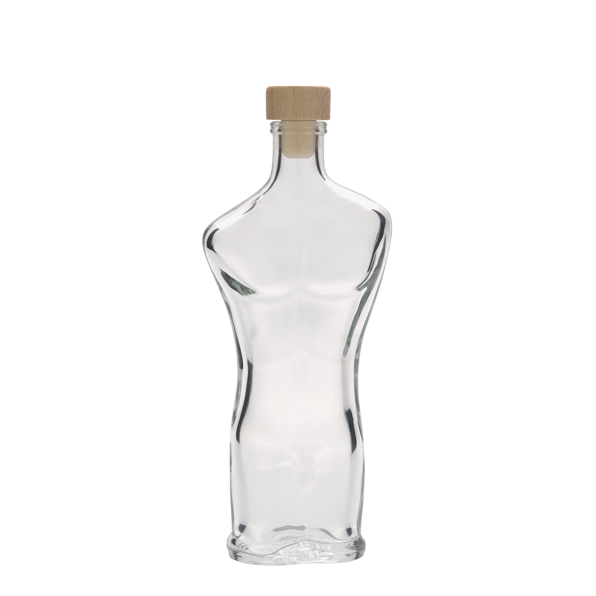 Bouteille en verre 200 ml « Adam », bouchage: bouchon