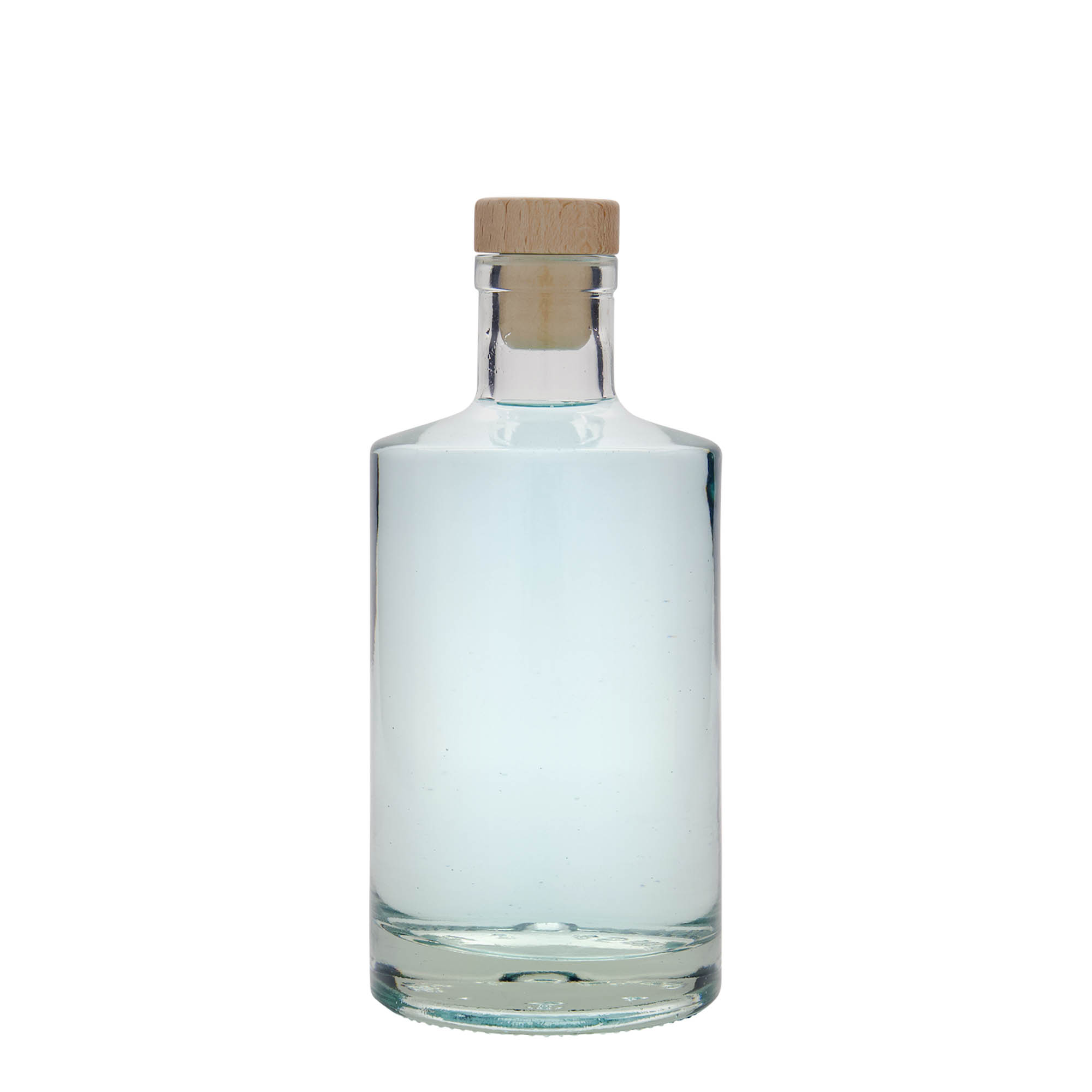 Glazen fles 'Caroline', 500 ml, monding: kurk Glazen fles 'Caroline', 500 ml, monding: kurk