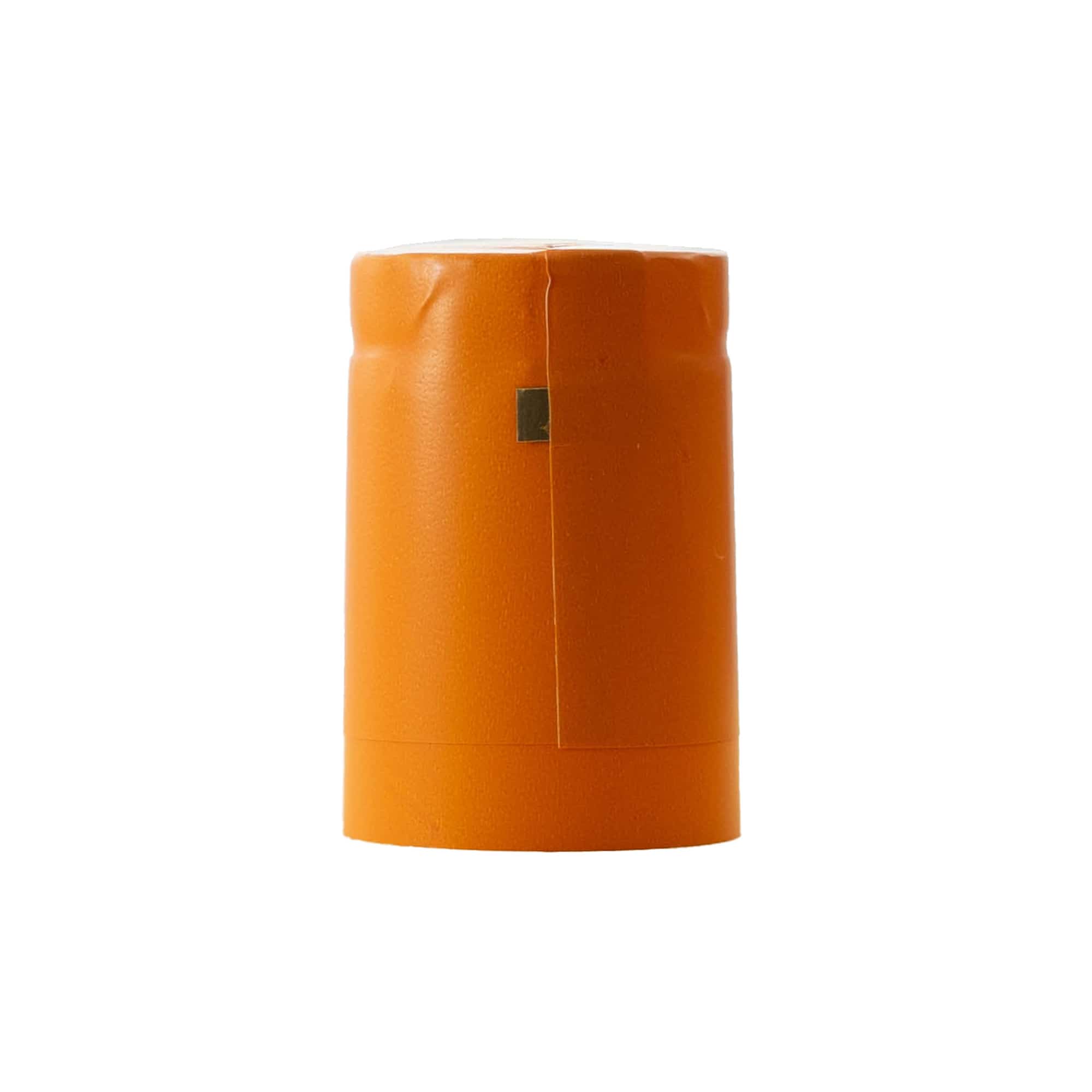 Krimpcapsule 32x41, pvc-kunststof, oranje Krimpcapsule 32x41, pvc-kunststof, oranje