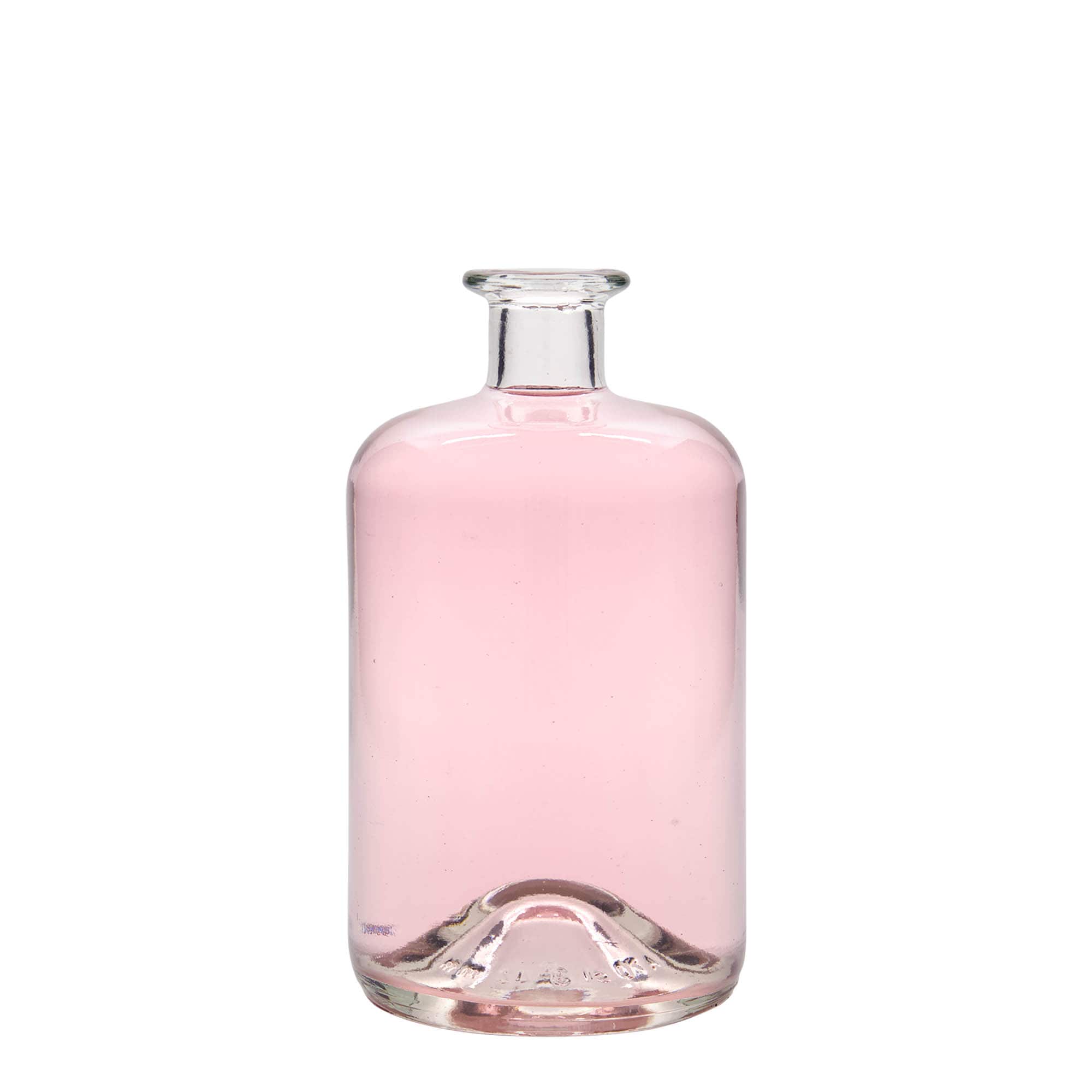 Glazen fles Apotheker, 700 ml, monding: kurk Glazen fles Apotheker, 700 ml, monding: kurk