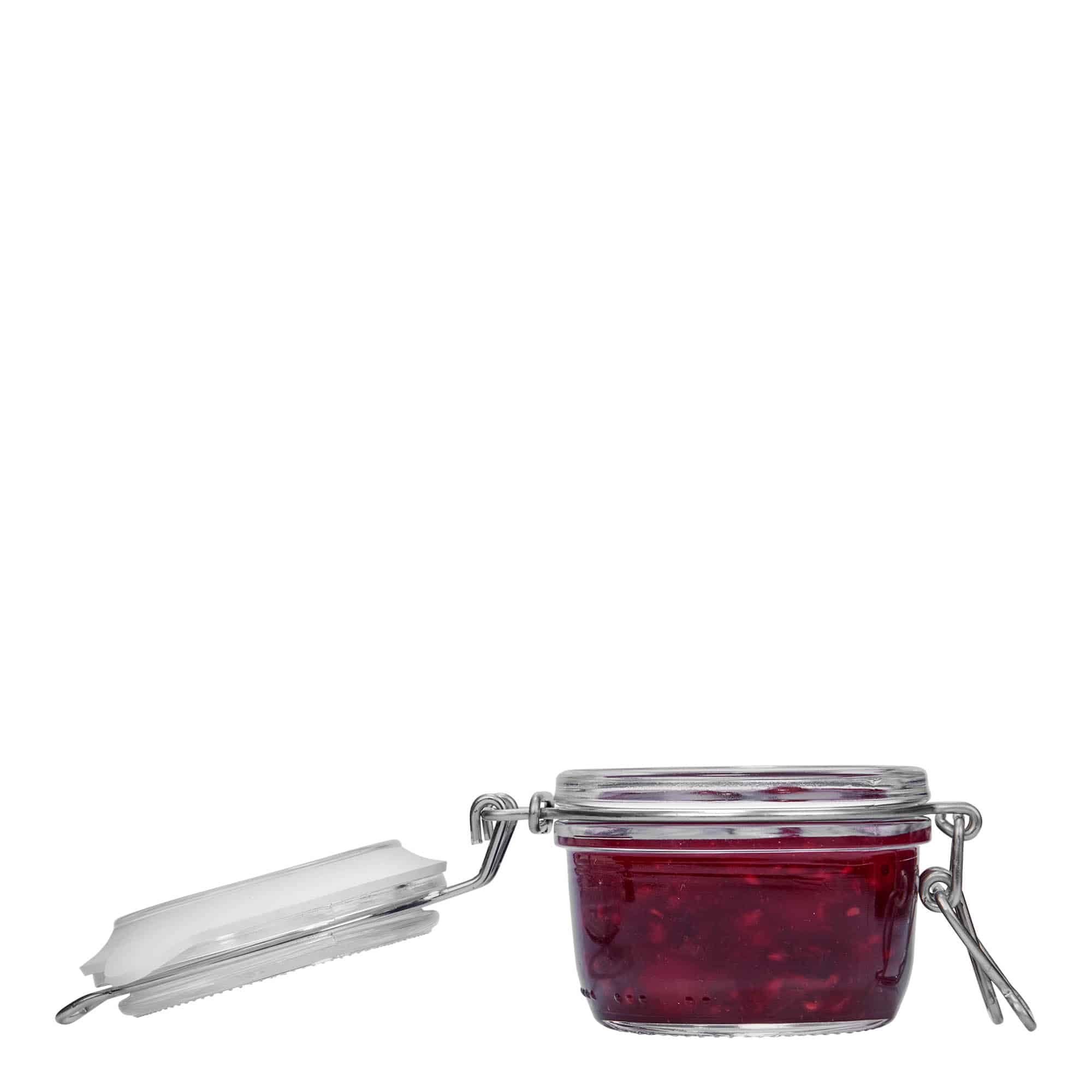 Pot met beugelsluiting 'Fido', 125 ml, monding: beugelsluiting Pot met beugelsluiting 'Fido', 125 ml, monding: beugelsluiting