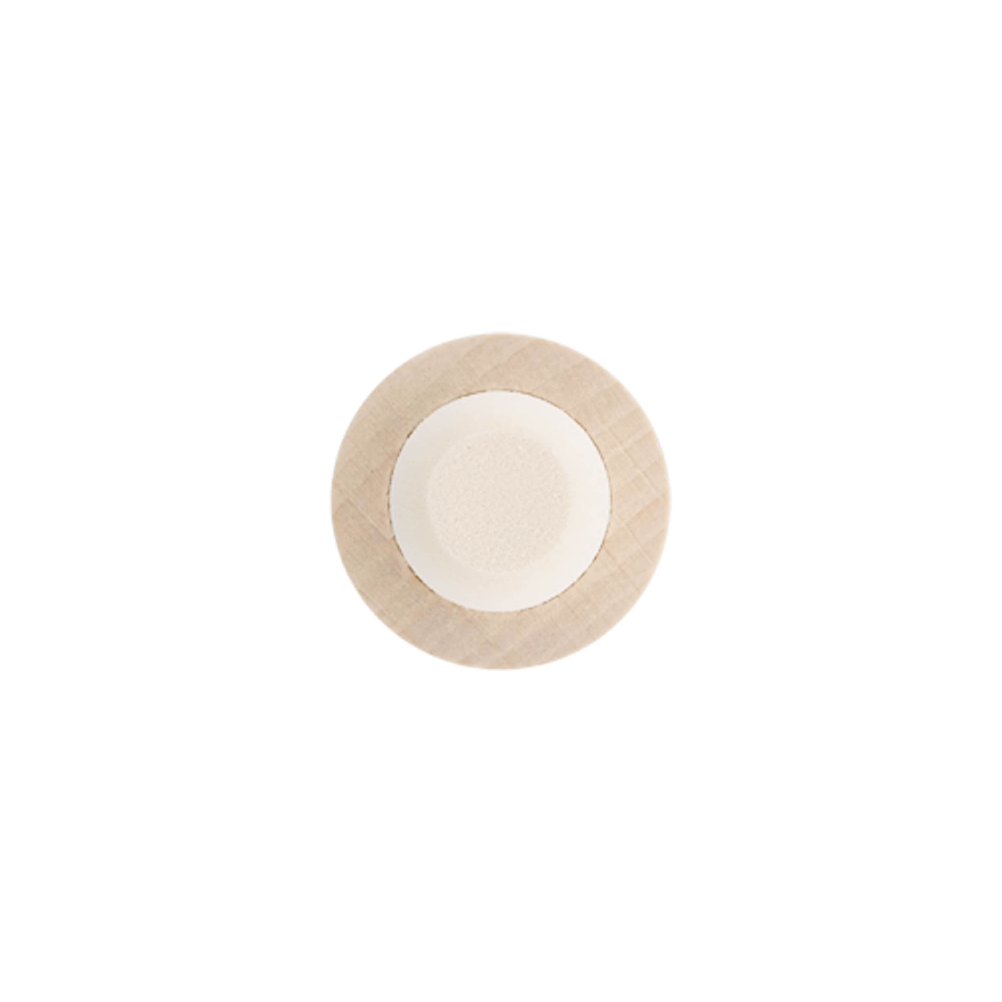 Dopkurk, 18 mm, hout/kunststof, voor monding: kurk Dopkurk, 18 mm, hout/kunststof, voor monding: kurk