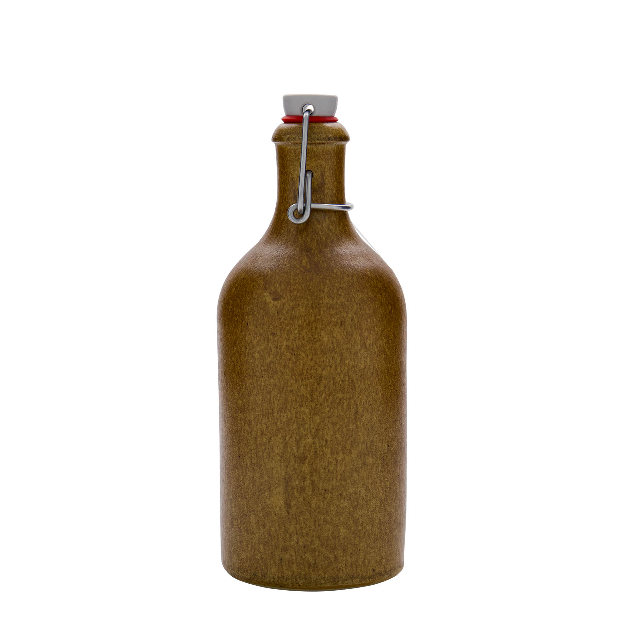 Chope en terre cuite 500 ml, grès, cristal brun, bouchage: bouchon mécanique Chope en terre cuite 500 ml, grès, cristal brun, bouchage: bouchon mécanique