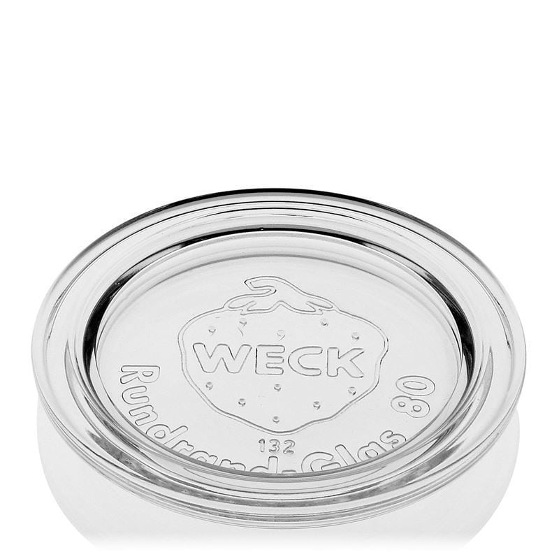 WECK-potdeksel ronde rand, voor monding: RR80 WECK-potdeksel ronde rand, voor monding: RR80