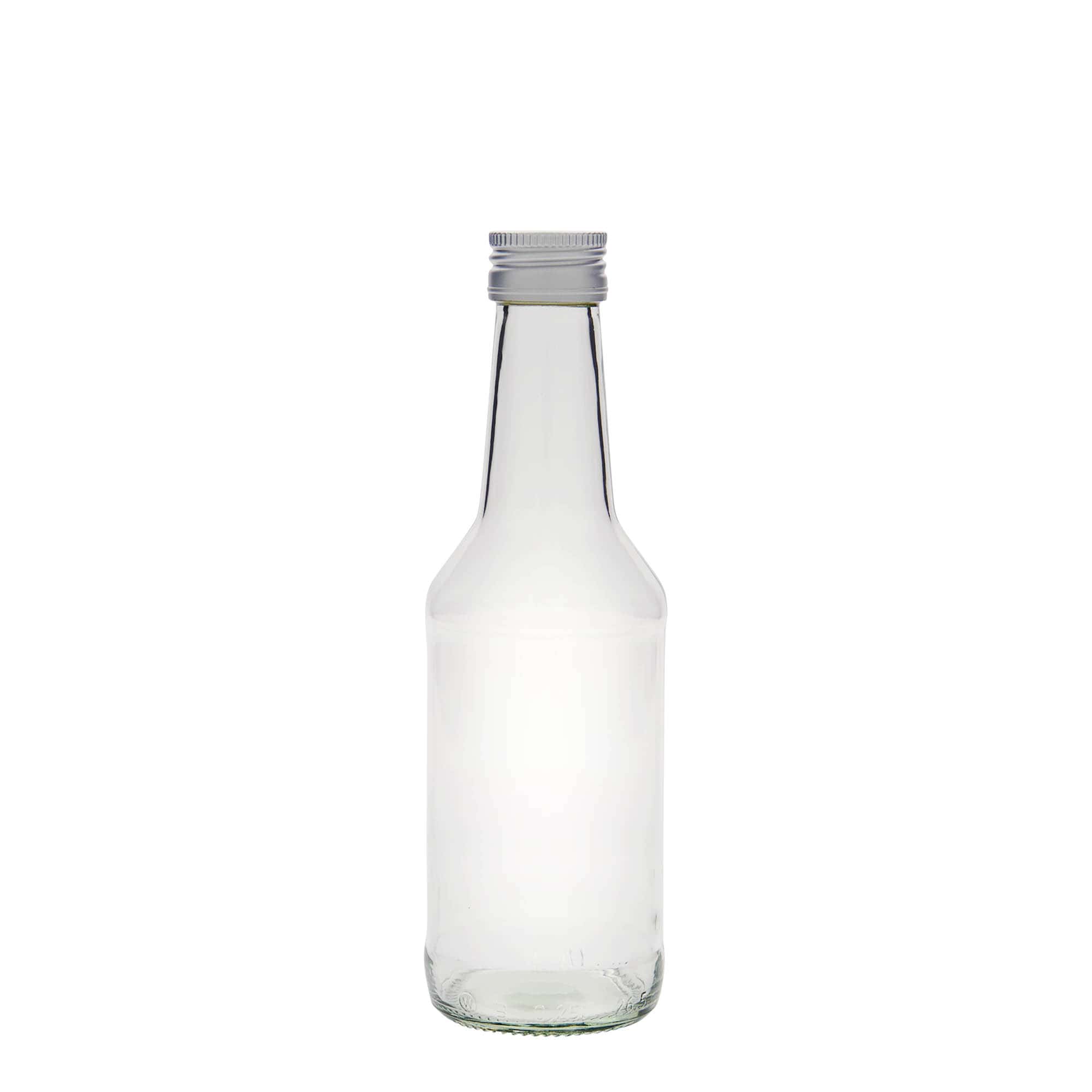 Bouteille en verre 250 ml 'Nils', bouchage: PP 28