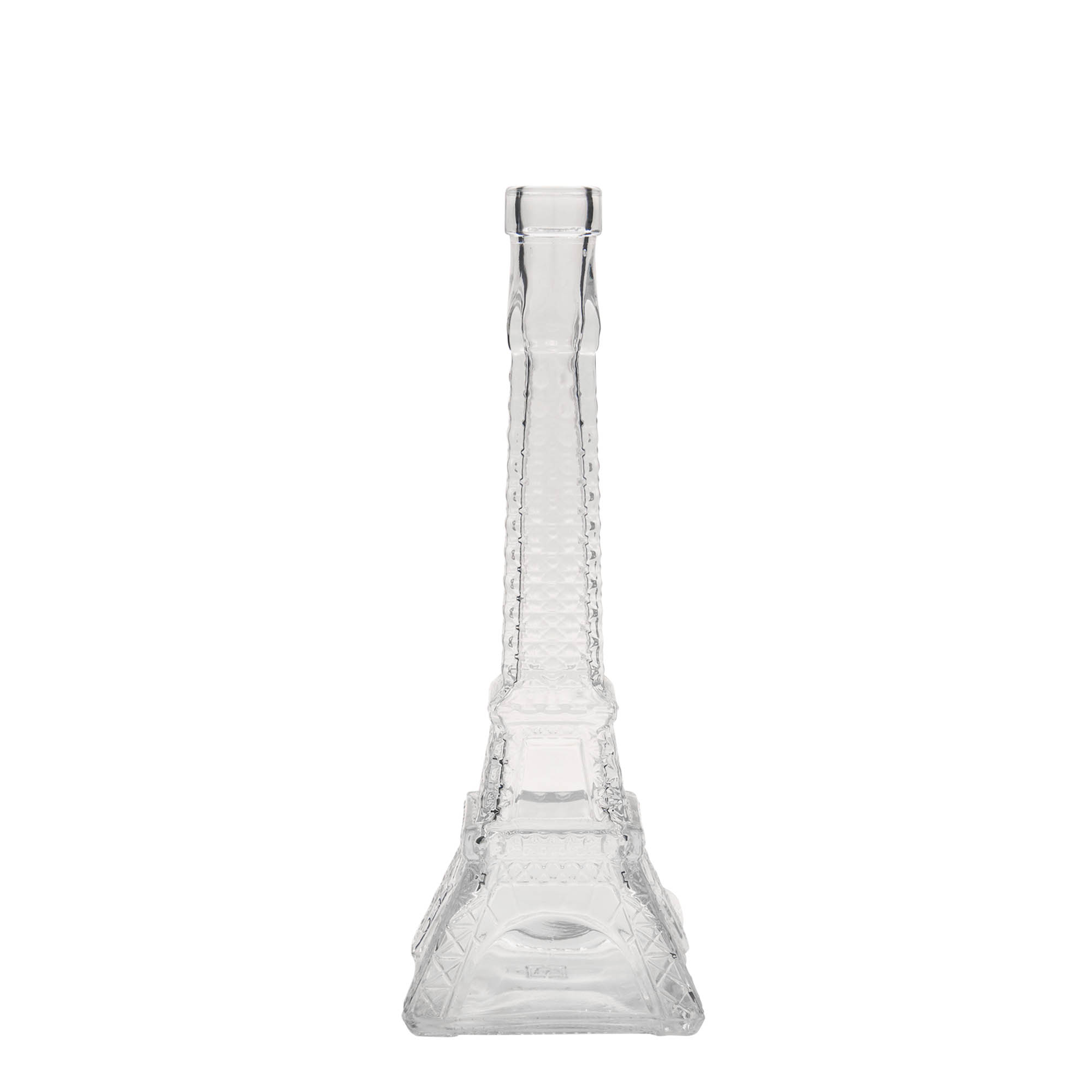 Glazen fles 'Eiffeltoren', 200 ml, monding: kurk Glazen fles 'Eiffeltoren', 200 ml, monding: kurk